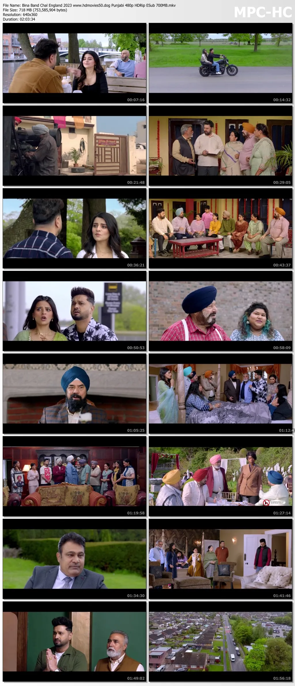 Bina Band Chal England 2023 Punjabi 1080p HDRip ESub 3GB Download