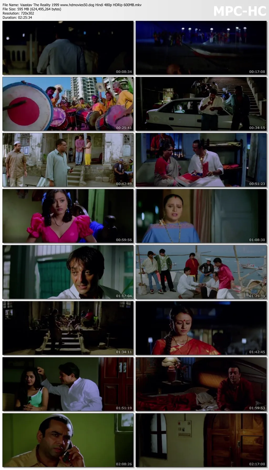 Vaastav The Reality 1999 Hindi 720p HDRip 1.3GB Download