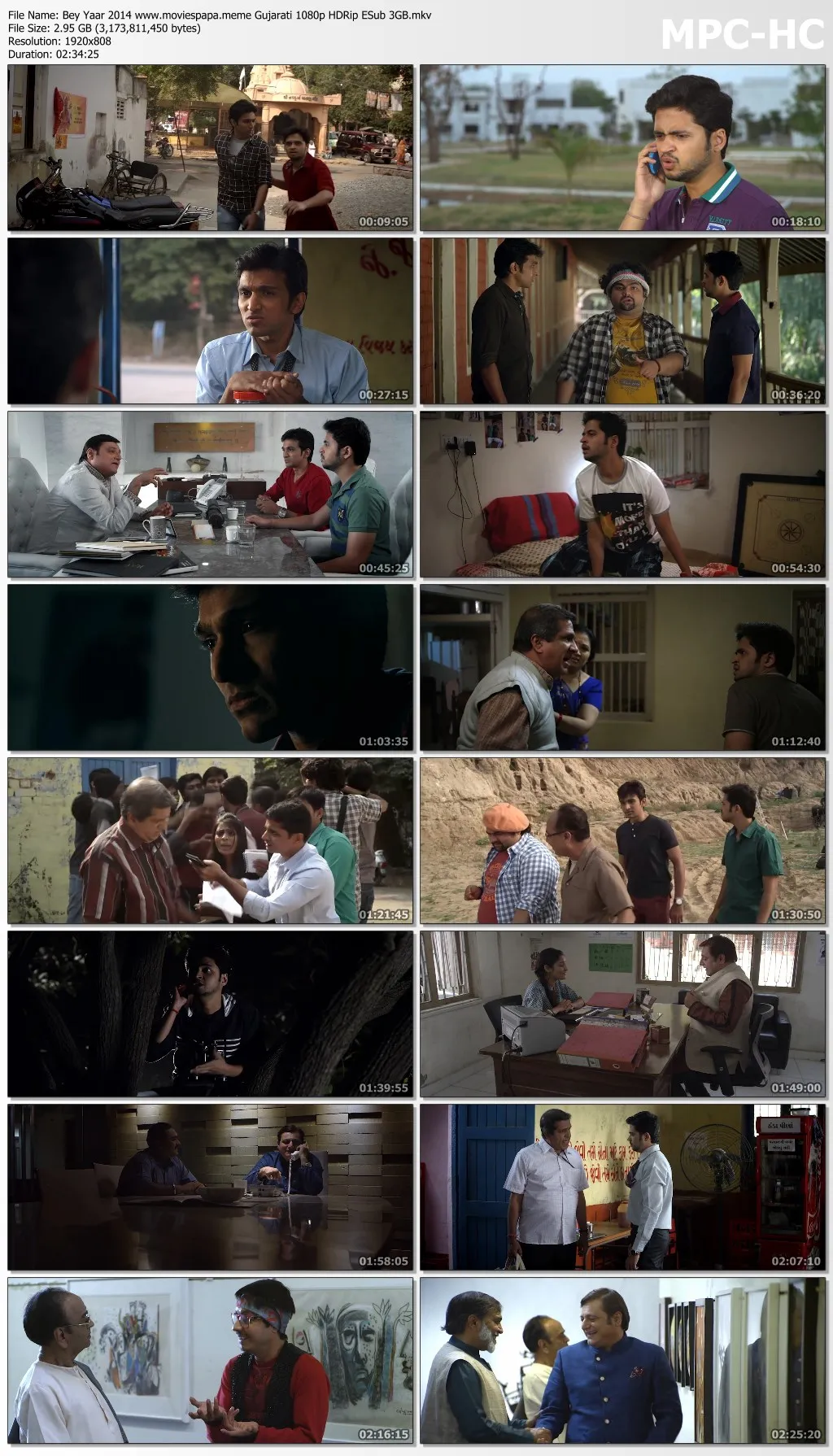 Bey Yaar 2014 Gujarati 1080p | 720p | 480p HDRip ESub Download