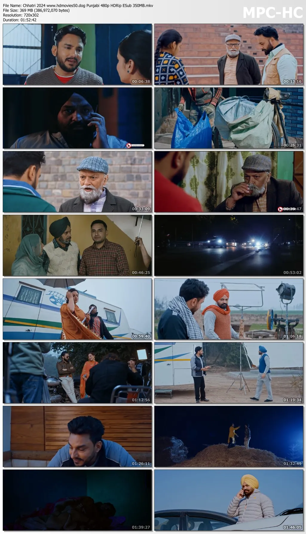 Chhatri 2024 Punjabi 720p HDRip ESub 900MB Download