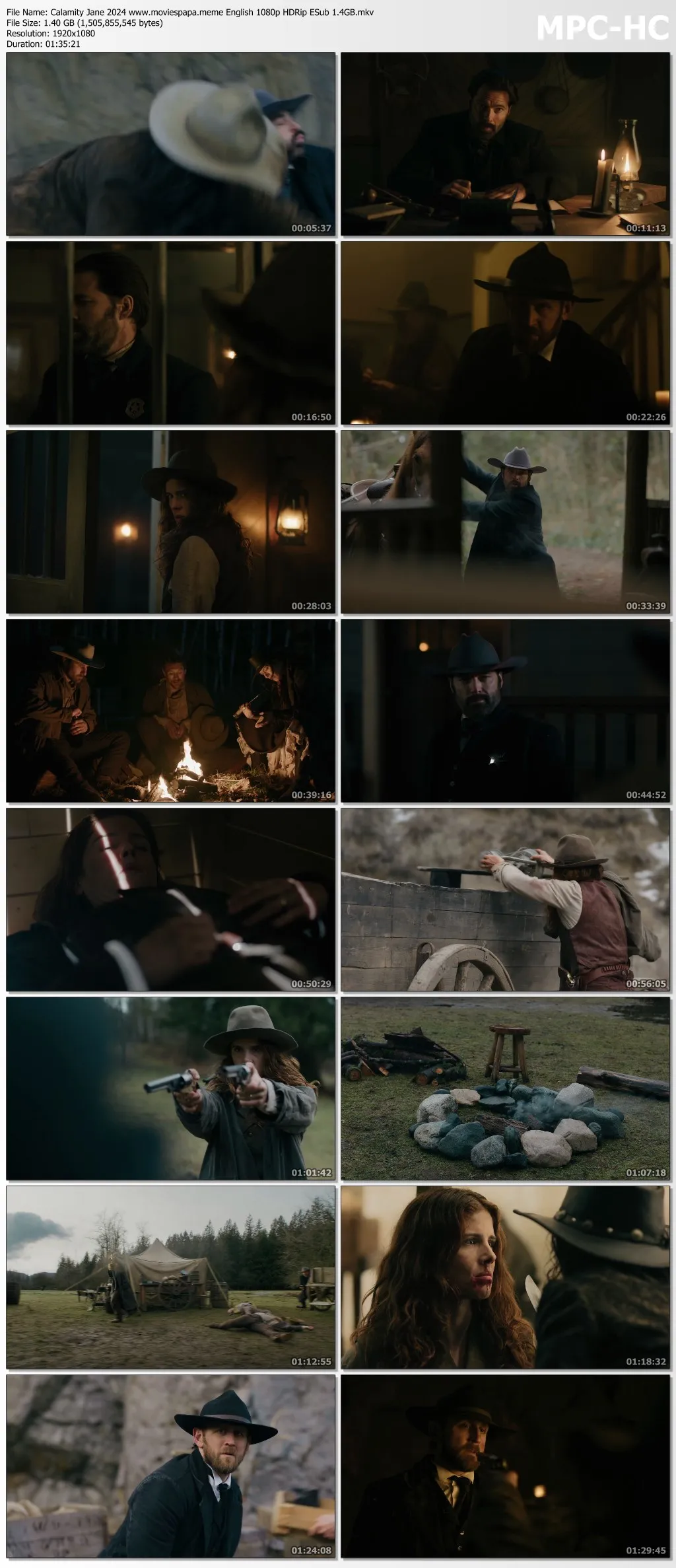 Calamity Jane 2024 English 1080p | 720p | 480p HDRip ESub Download