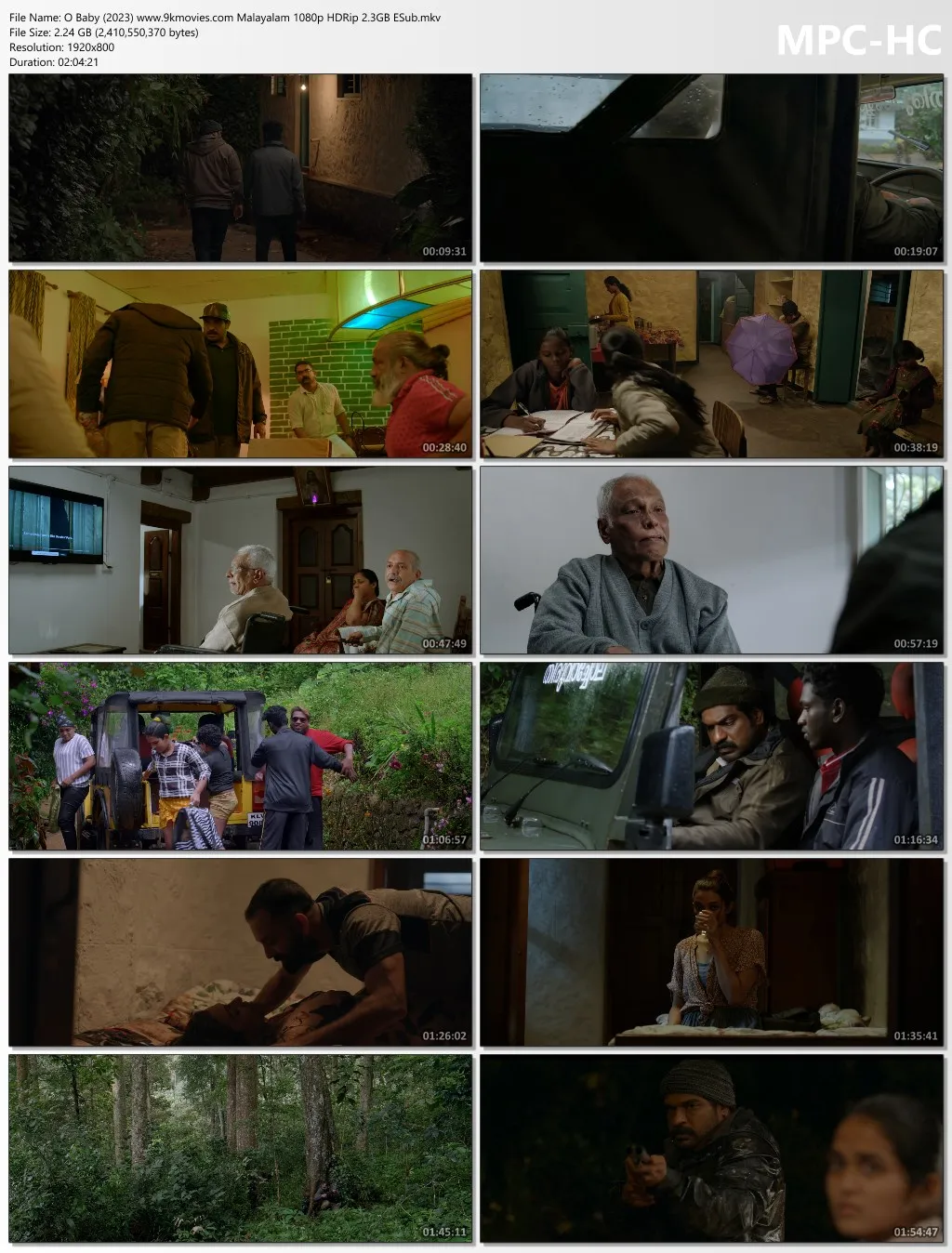 O Baby 2023 Malayalam 1080p | 720p | 480p HDRip ESub Download