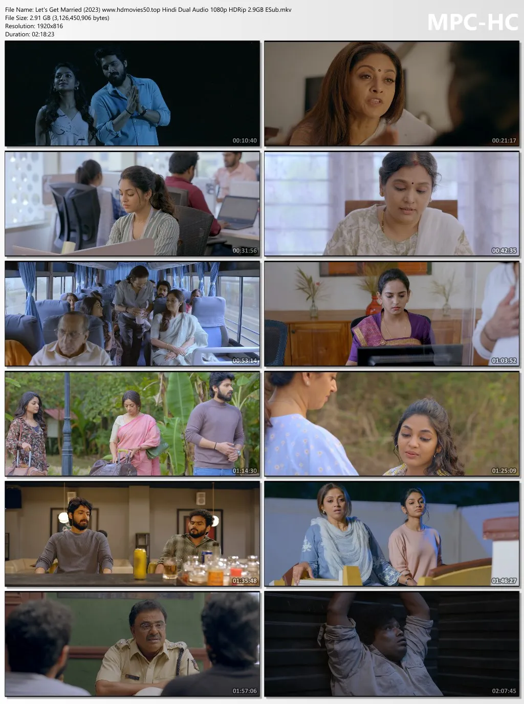 LGM Let’s Get Married 2023 Hindi ORG Dual Audio 480p HDRip 500MB ESub Download