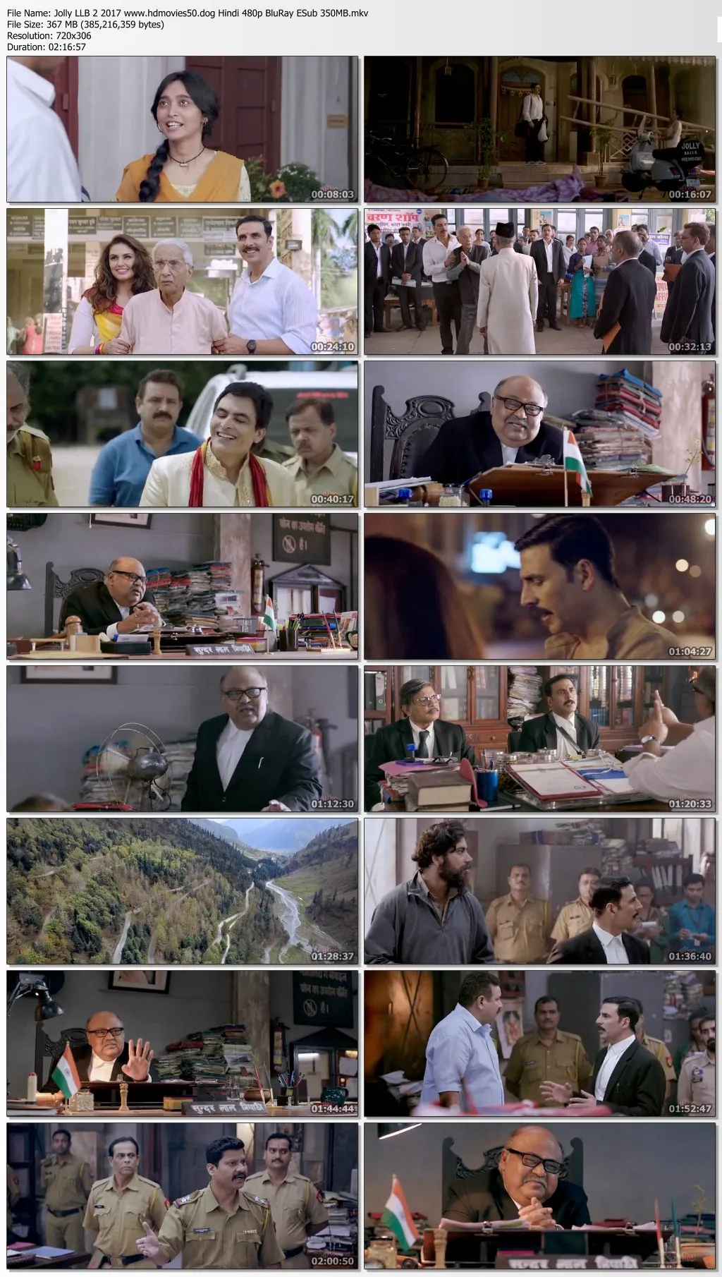 Jolly LLB 2 2017 Hindi 720p BluRay ESub 1.3GB Download