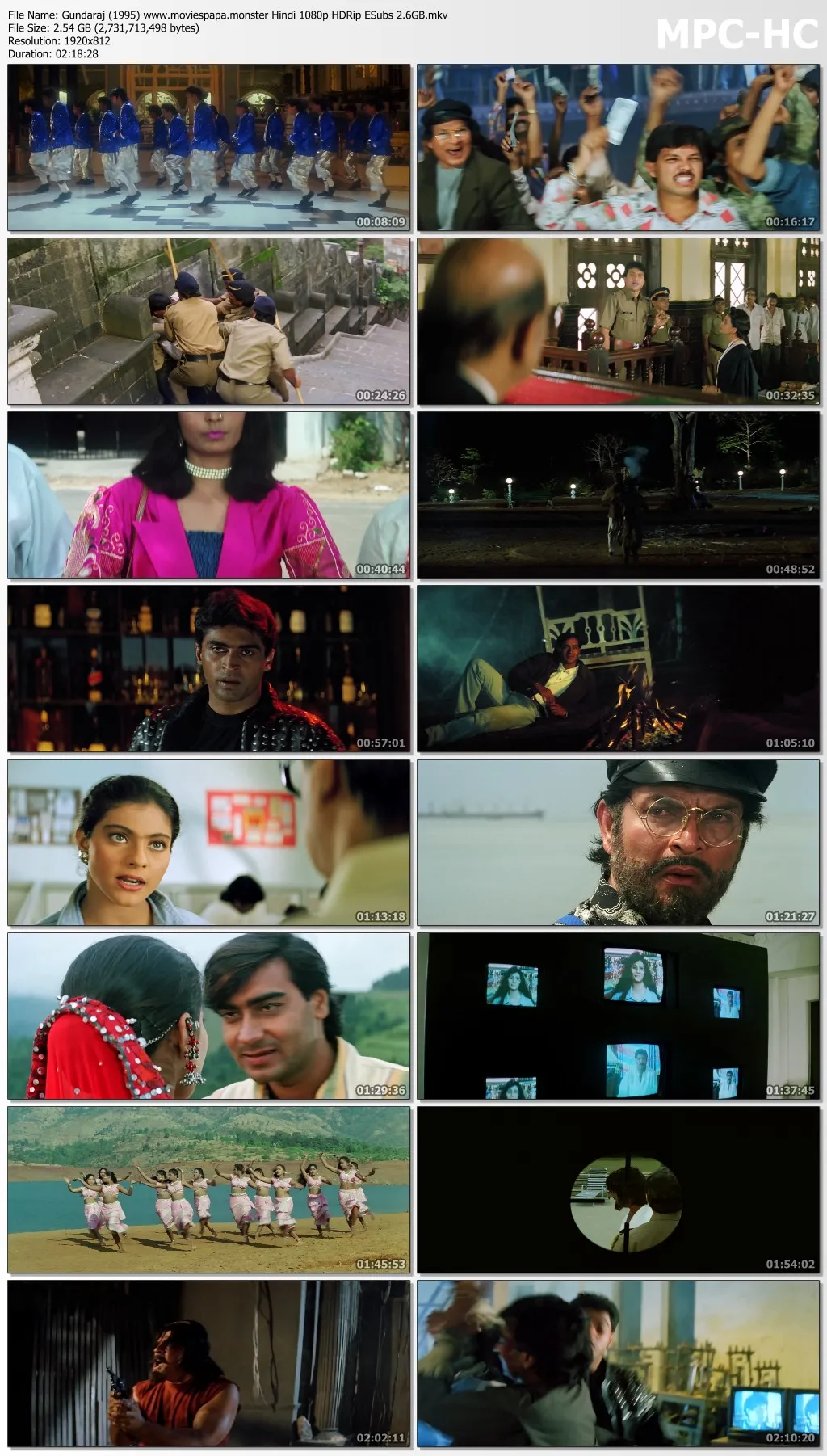 Gundaraj 1995 Hindi 1080p | 720p | 480p HDRip ESub Download