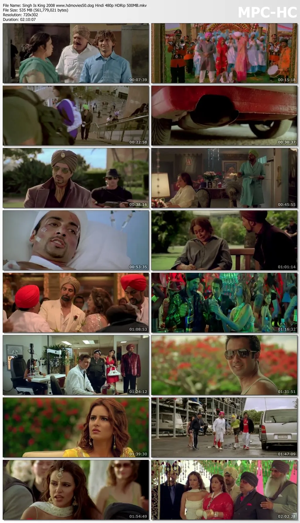 Singh Is King 2008 Hindi 720p HDRip 1.2GB Download