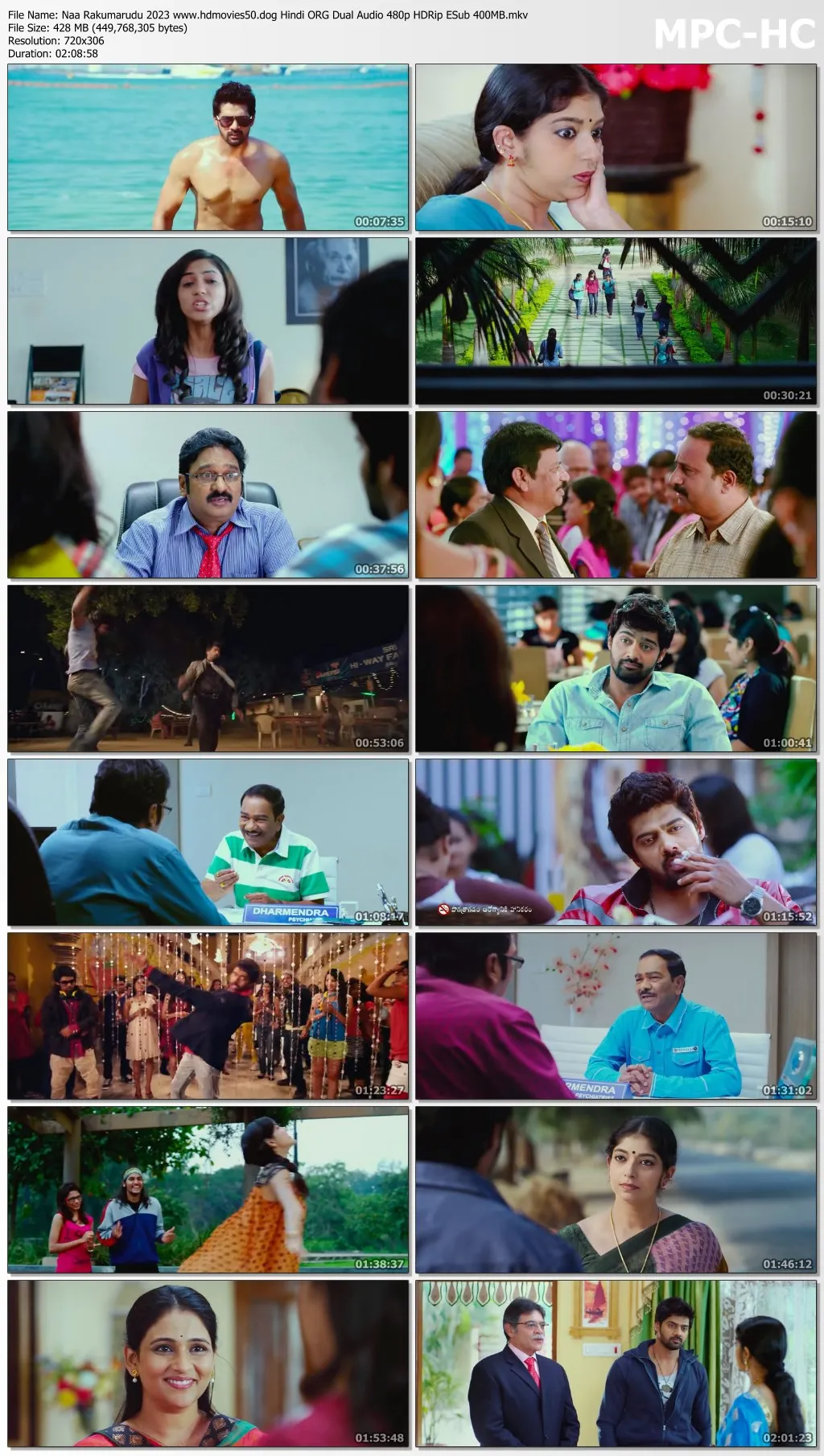 Naa Rakumarudu 2023 Hindi ORG Dual Audio 480p HDRip ESub 400MB Download