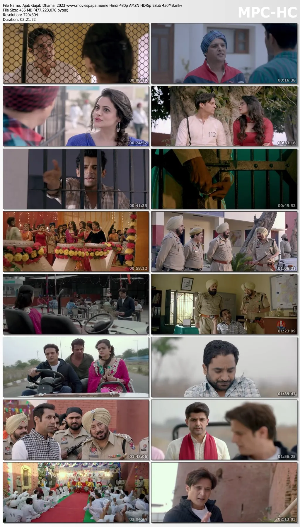Ajab Gajab Dhamal 2023 Hindi 1080p AMZN HDRip ESub 2.6GB Download