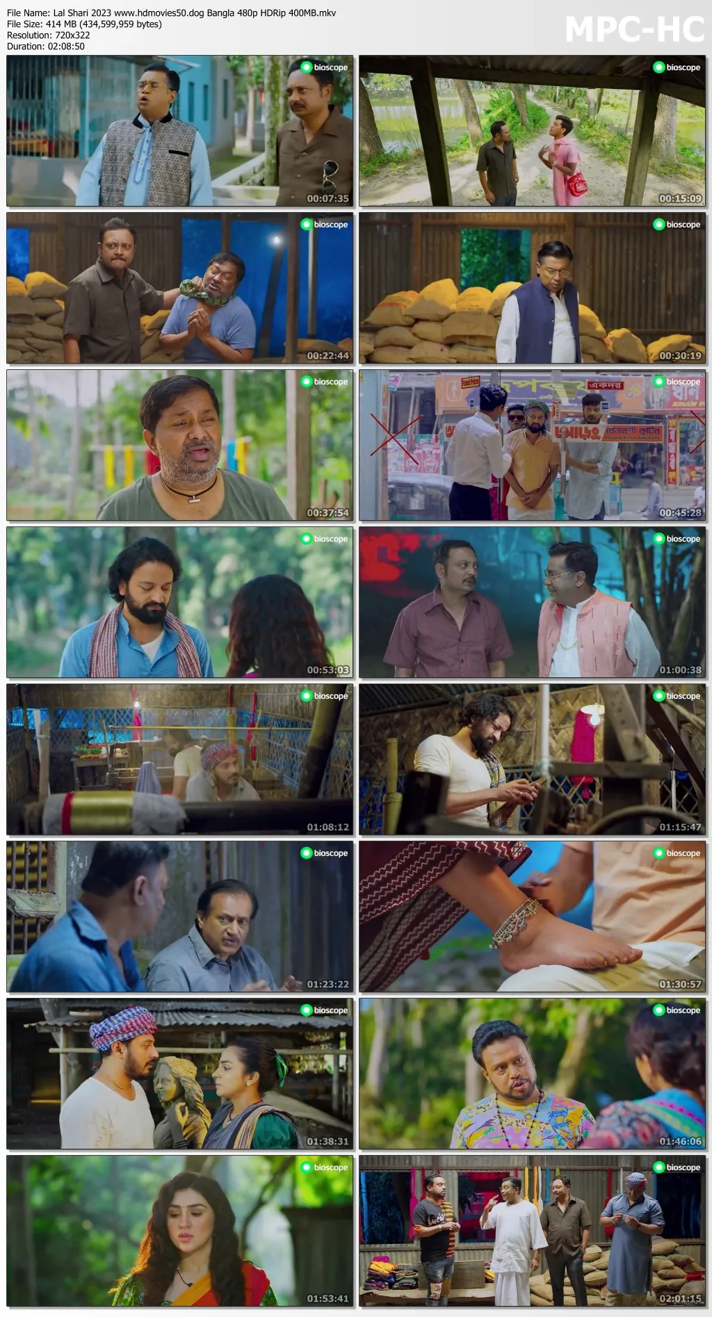 Lal Shari 2023 Bangla Movie 480p HDRip 400MB Download