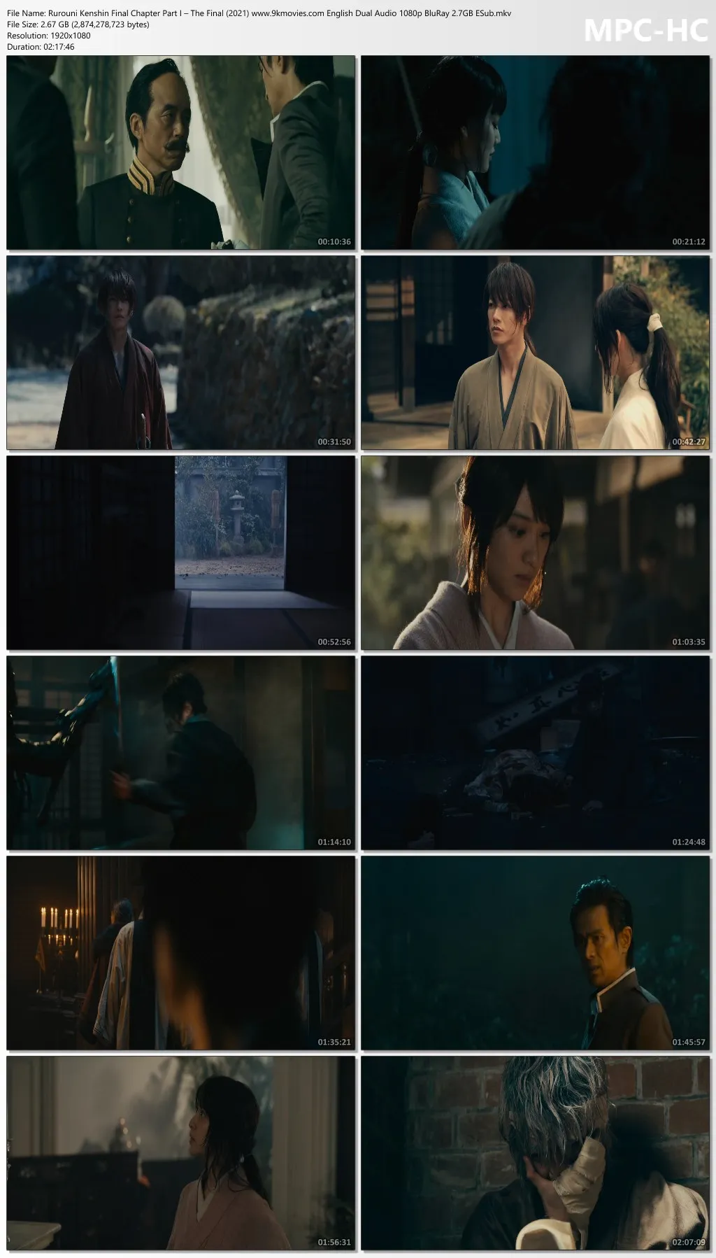 Rurouni Kenshin Final Chapter Part I – The Final 2021 English Dual Audio 1080p | 720p | 480p BluRay ESub Download