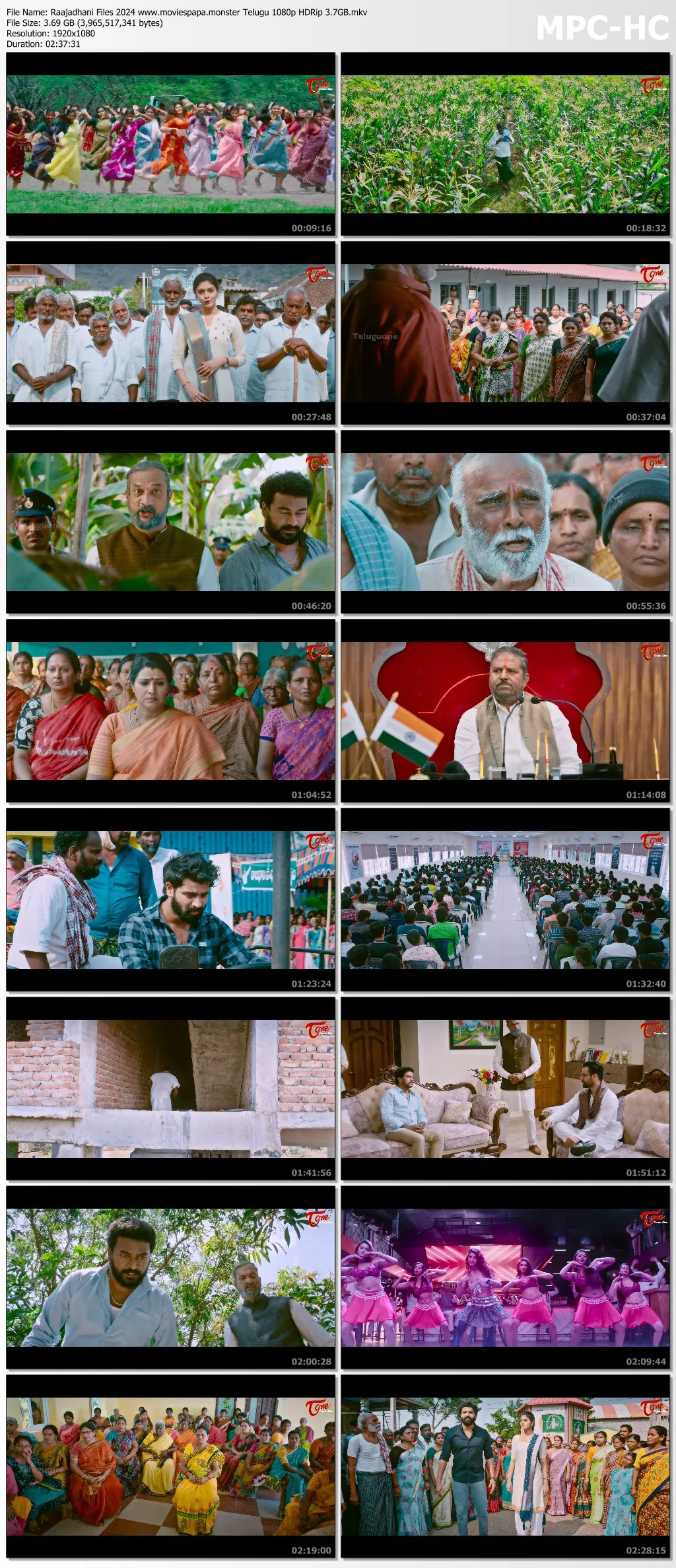 Raajadhani Files 2024 Telugu 1080p | 720p | 480p HDRip Download
