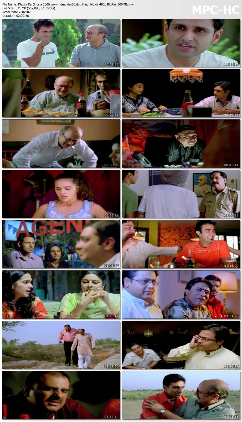 Khosla Ka Ghosla 2006 Hindi Movie 720p BluRay 1.2GB Download