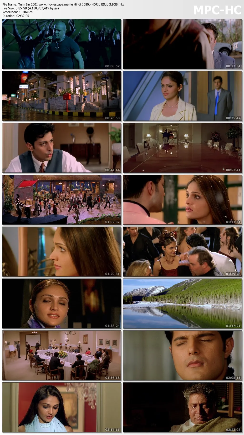 Tum Bin 2001 Hindi 1080p | 720p | 480p HDRip ESub Download