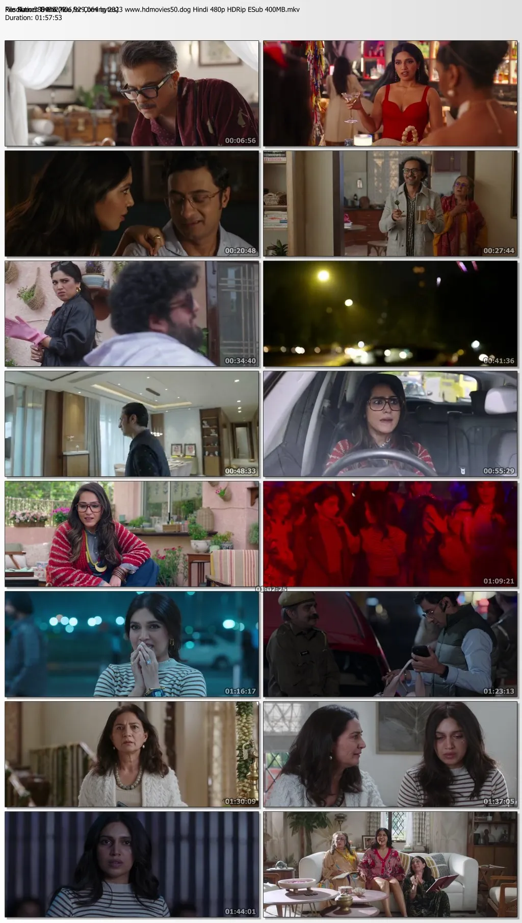 Thank You for Coming 2023 Hindi 1080p HDRip ESub 2.3GB Download