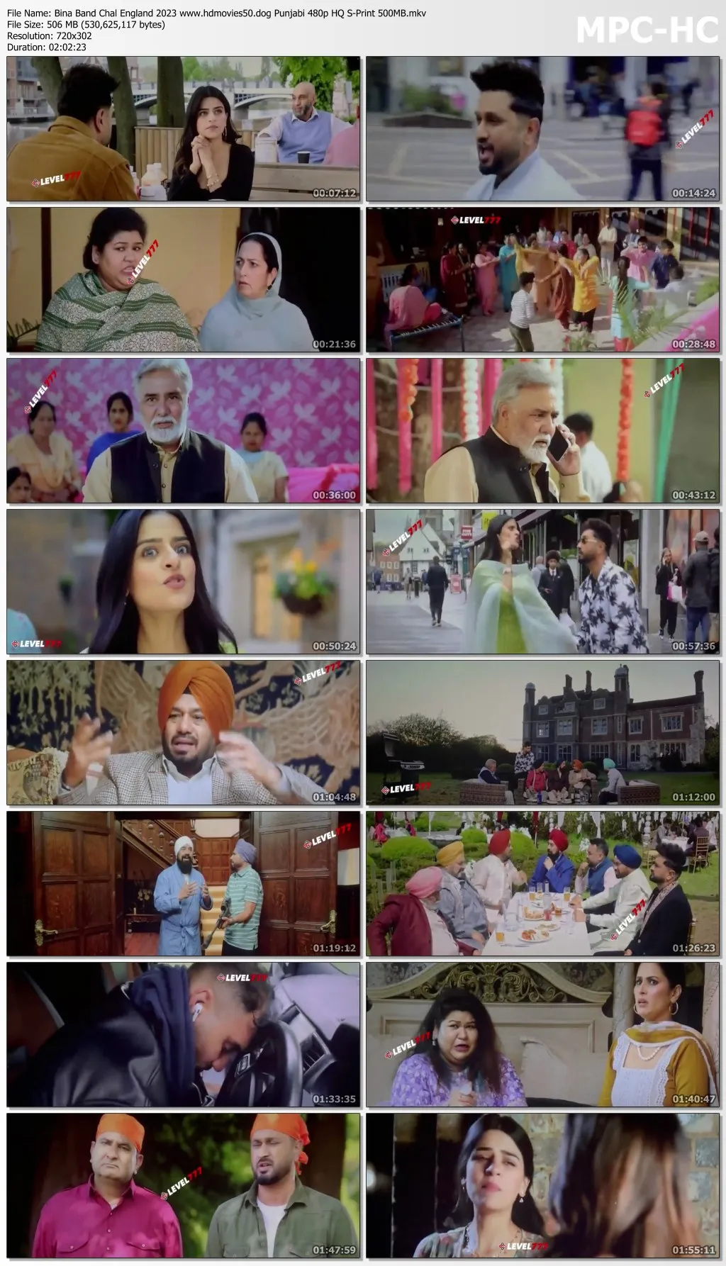 Bina Band Chal England 2023 Punjabi 480p HQ S-Print 500MB Download