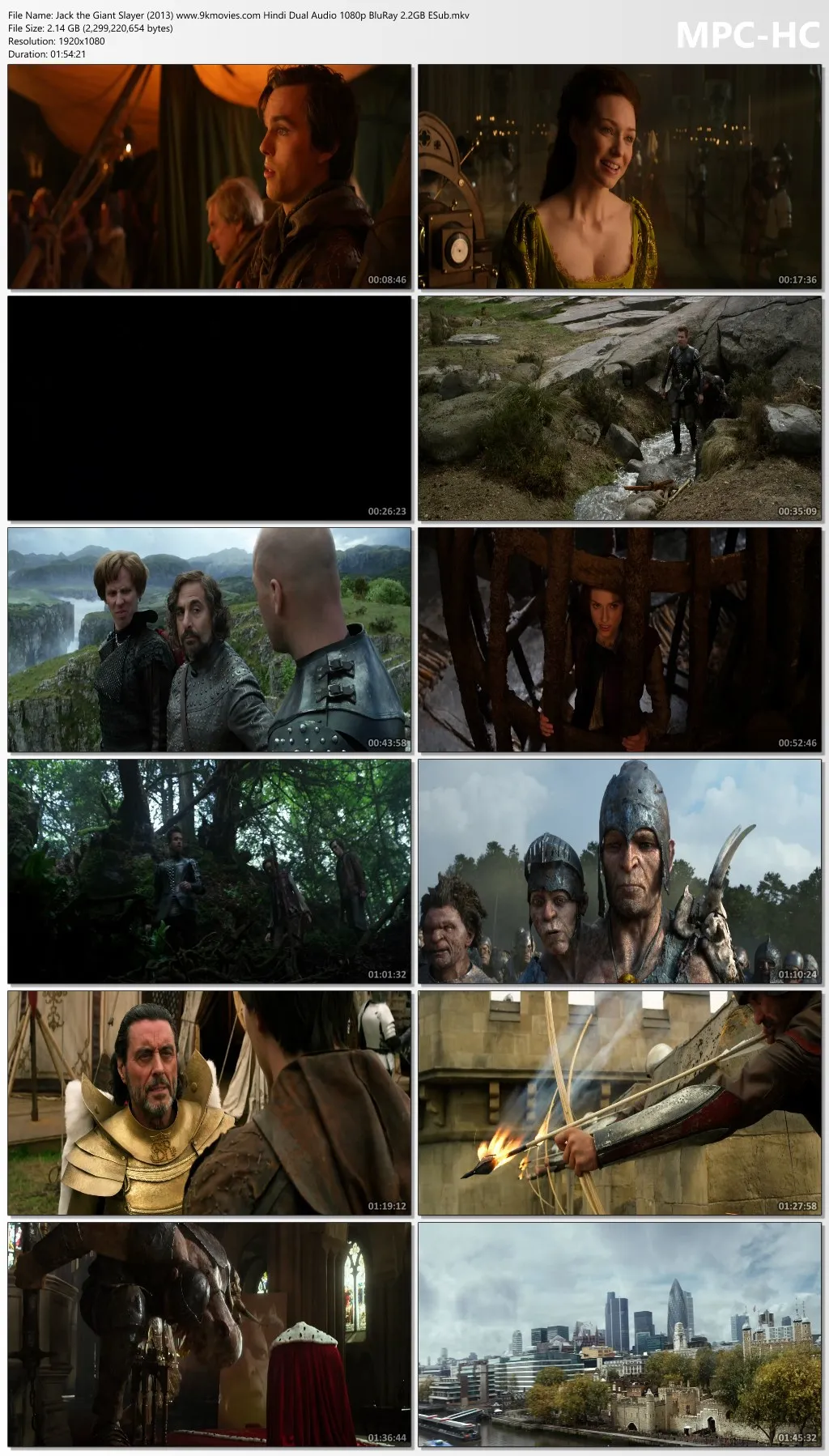 Jack the Giant Slayer 2013 Hindi Dual Audio 1080p | 720p | 480p BluRay ESub Download