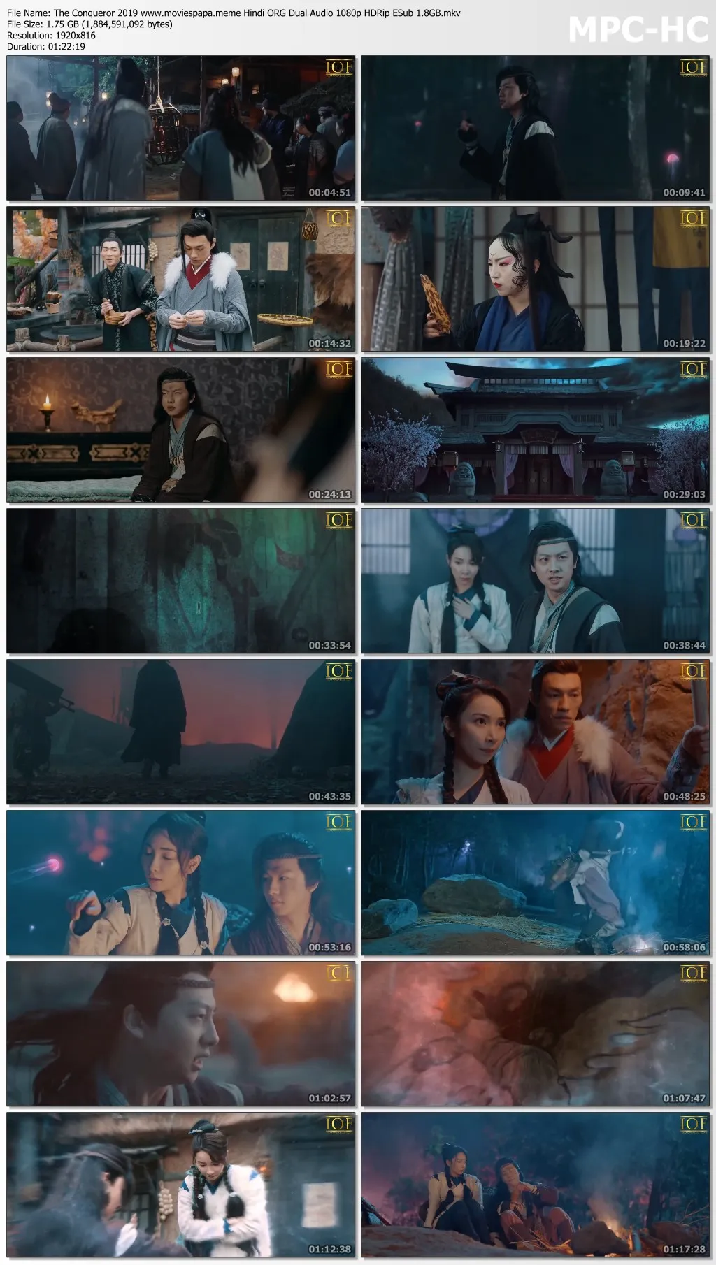 The Conqueror 2019 Hindi ORG Dual Audio 1080p | 720p | 480p HDRip Download