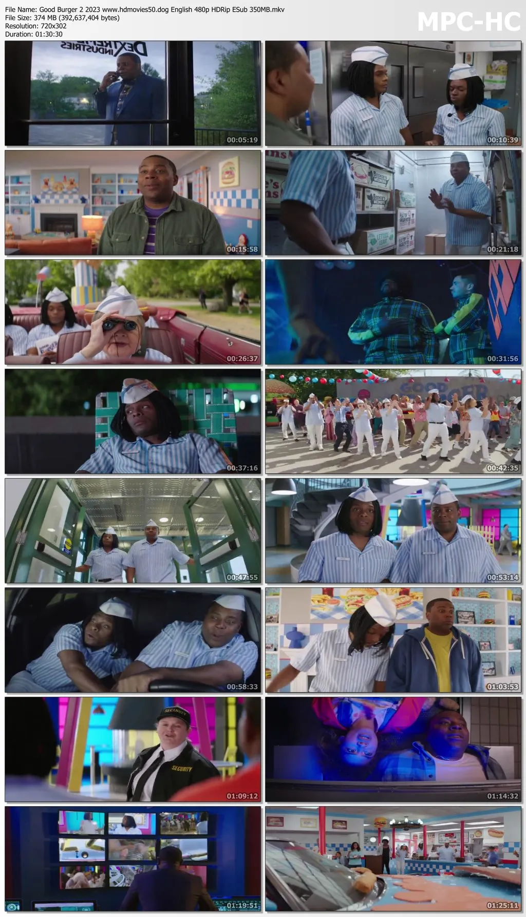 Good Burger 2 2023 English 720p HDRip ESub 800MB Download