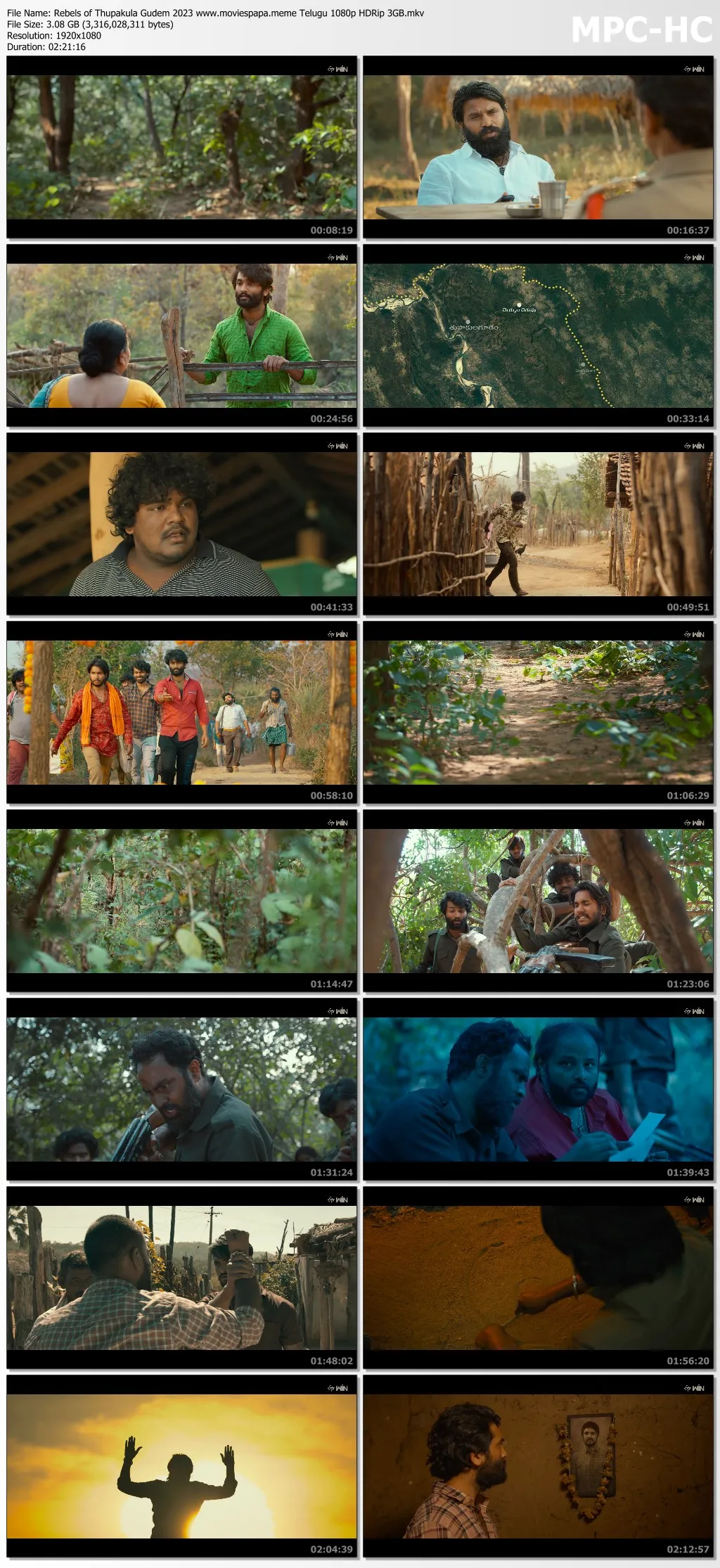 Rebels of Thupakula Gudem 2023 Telugu 1080p | 720p | 480p HDRip Download