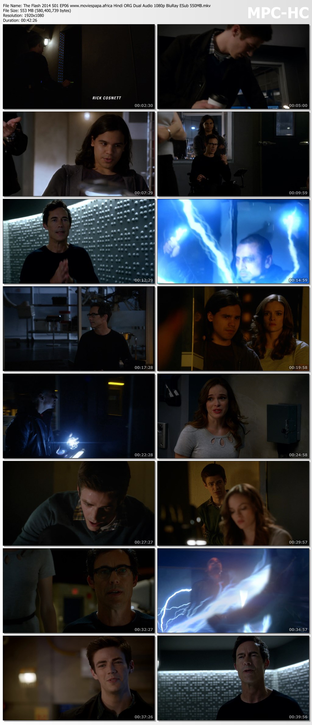 The Flash 2014 S01 EP07 Hindi ORG Dual Audio 1080p | 720p BluRay ESub Download