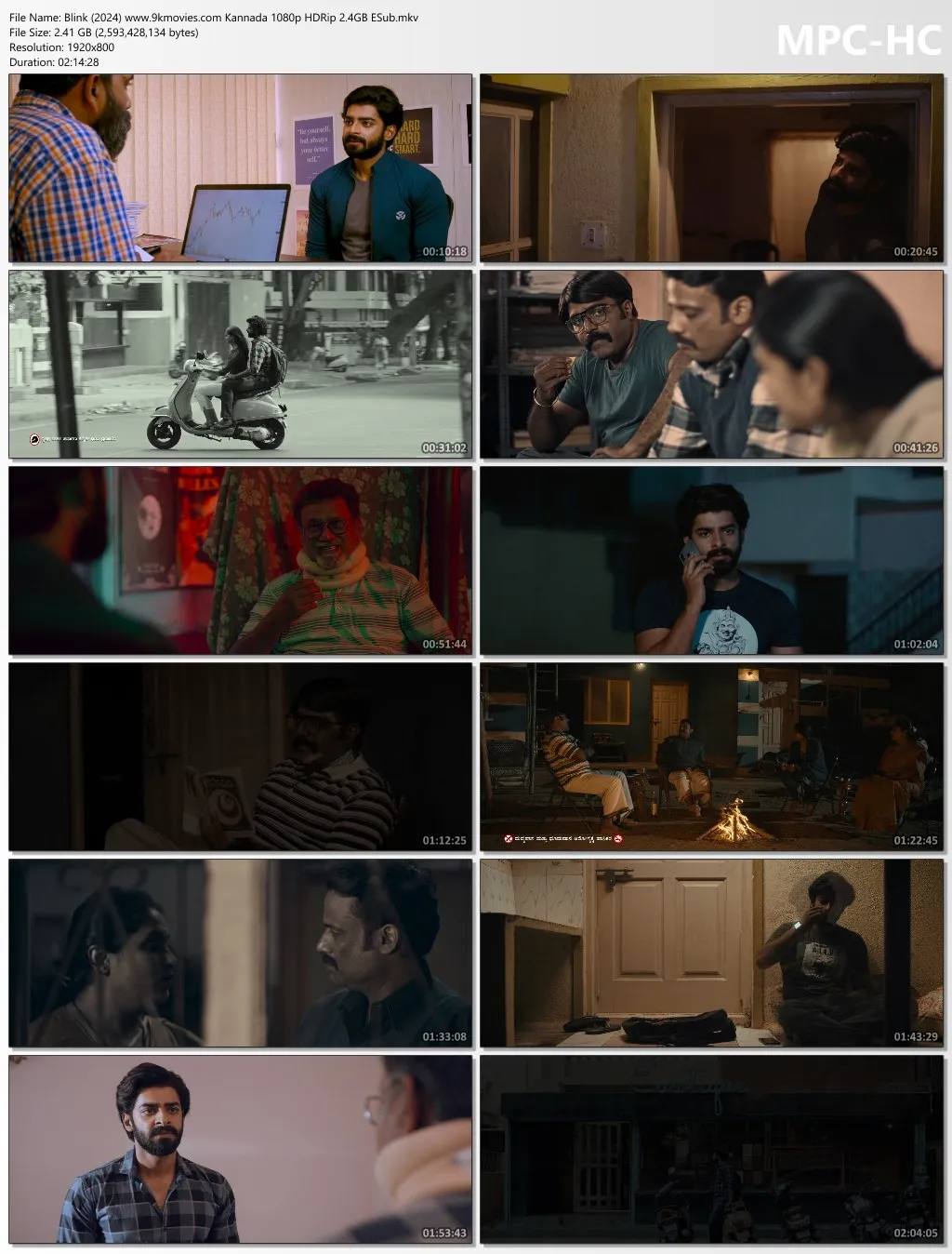 Blink 2024 Kannada 1080p | 720p | 480p HDRip ESub Download