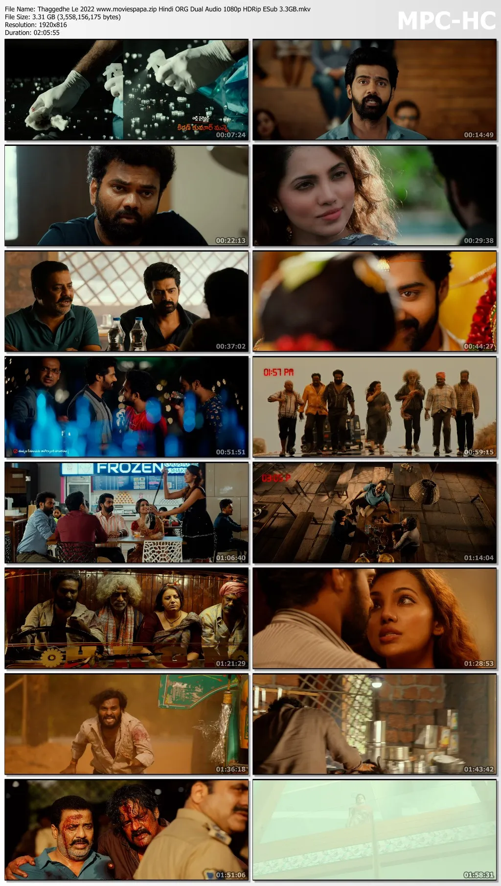 Thaggedhe Le 2022 Hindi ORG Dual Audio 1080p | 720p | 480p HDRip ESub Download