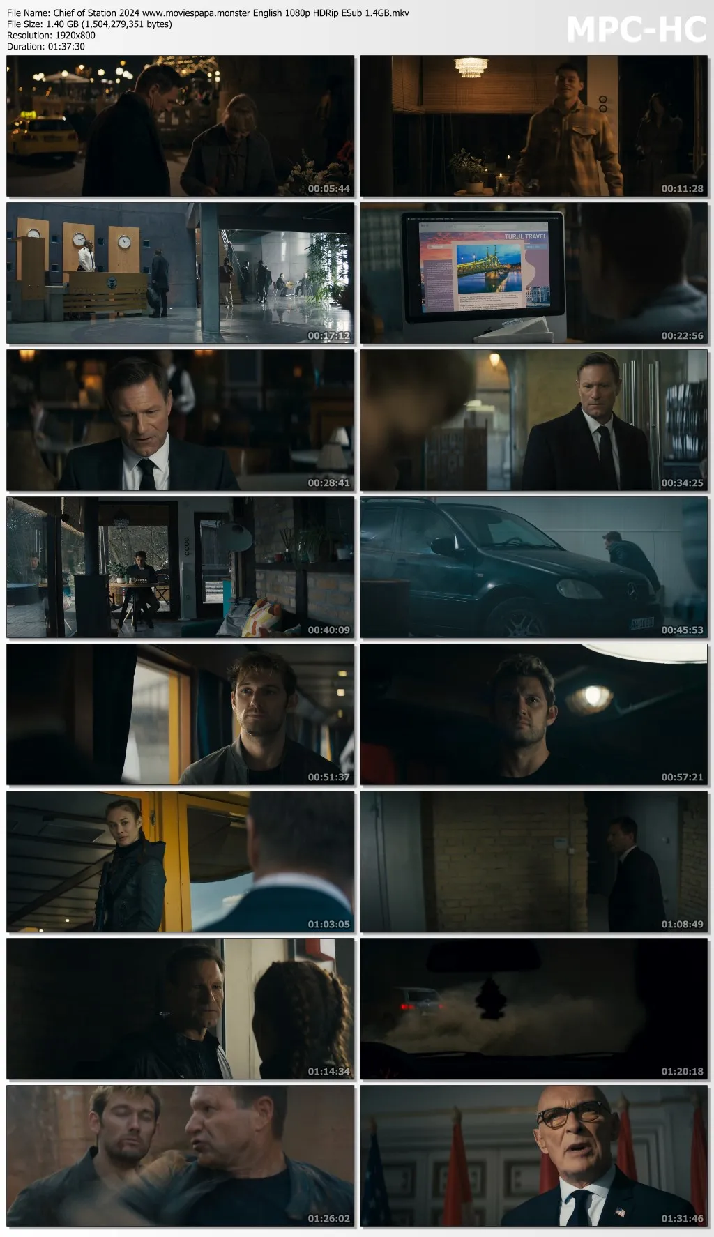 Chief of Station 2024 English 1080p | 720p | 480p HDRip ESub Download