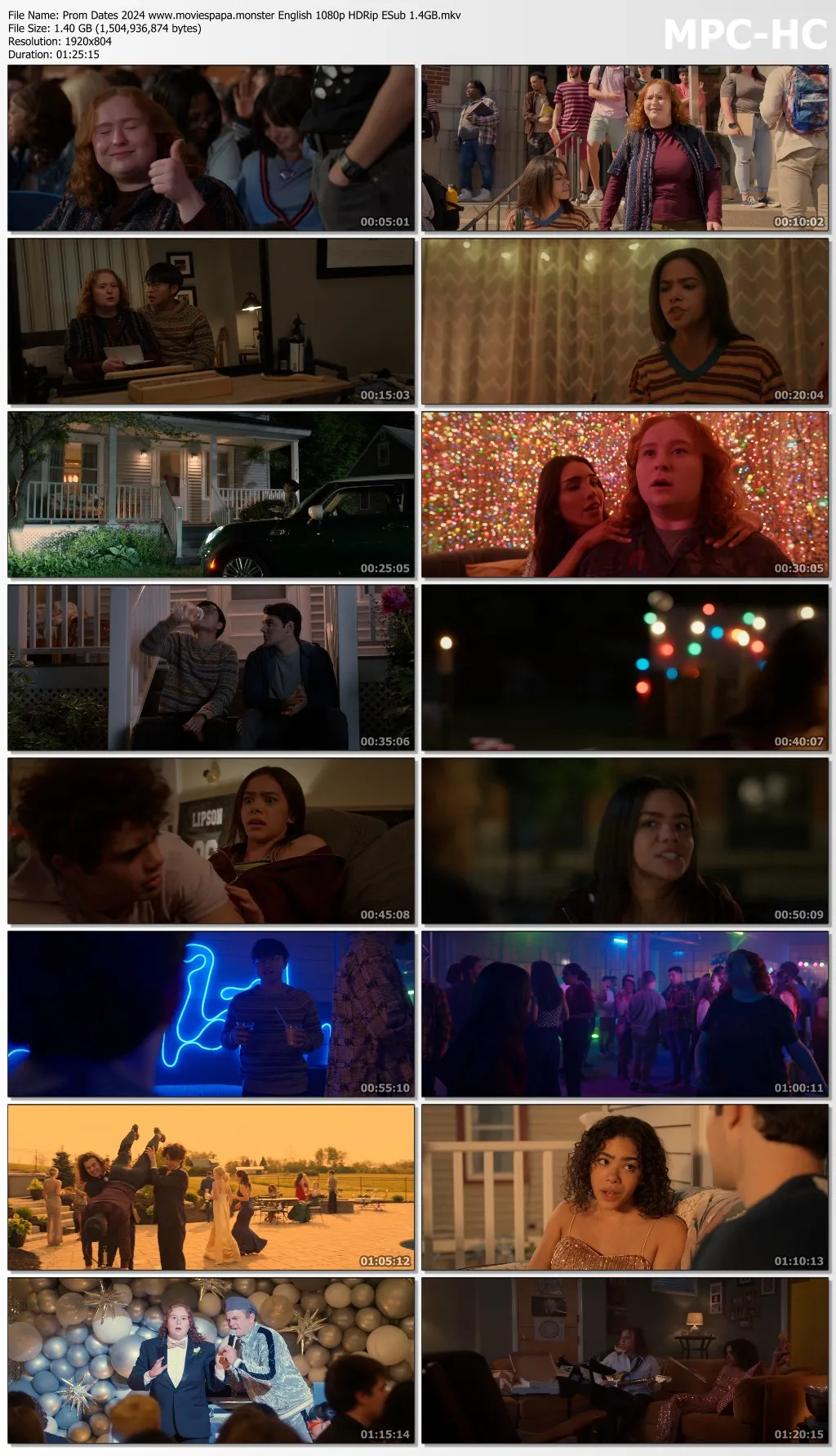 Prom Dates 2024 English 1080p | 720p | 480p HDRip ESub Download