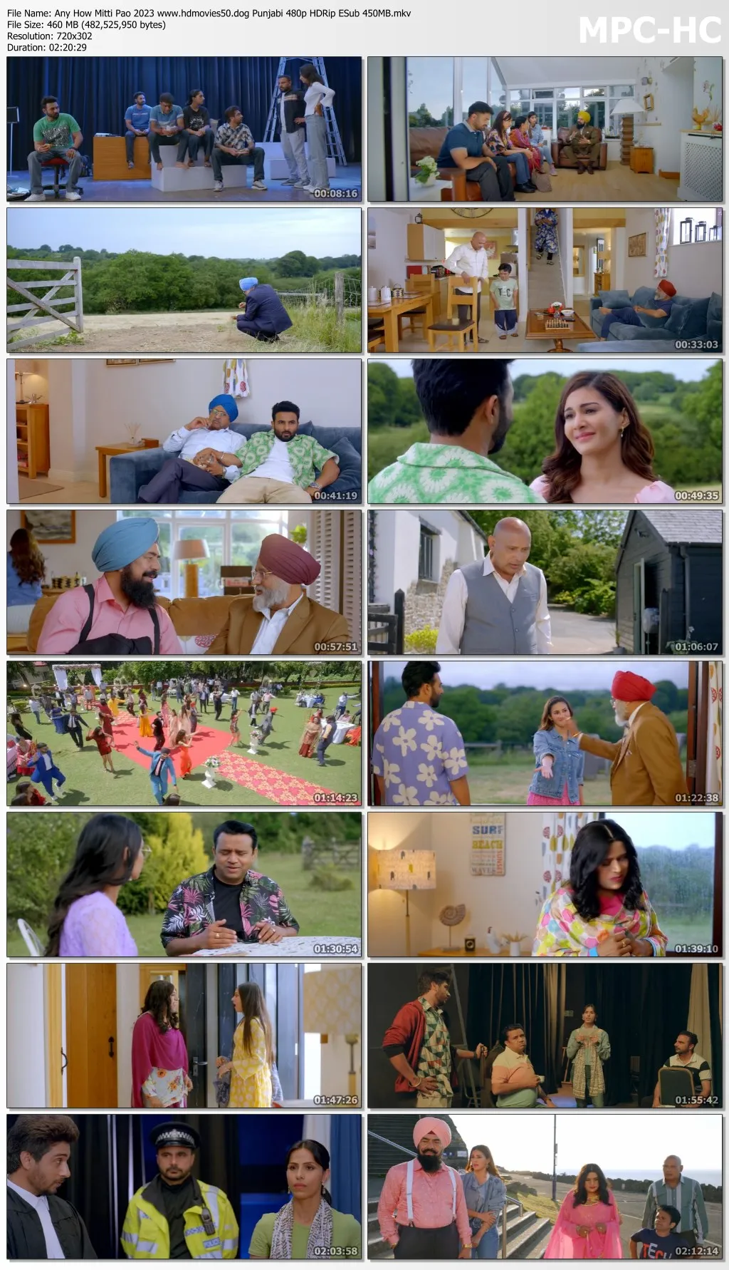 Any How Mitti Pao 2023 Punjabi 720p HDRip ESub 1.2GB Download