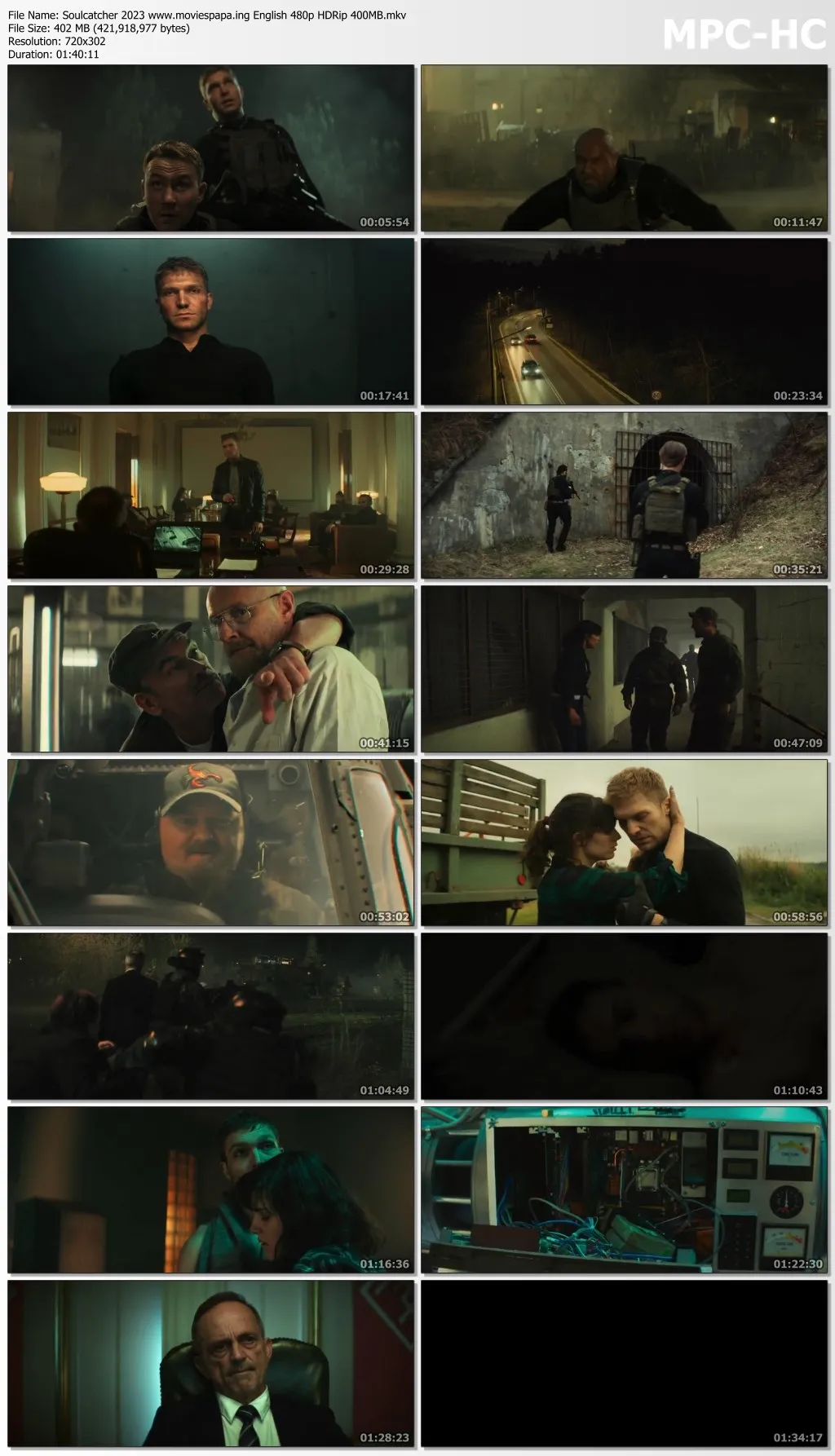 Soulcatcher 2023 English 720p NF HDRip 900MB Download