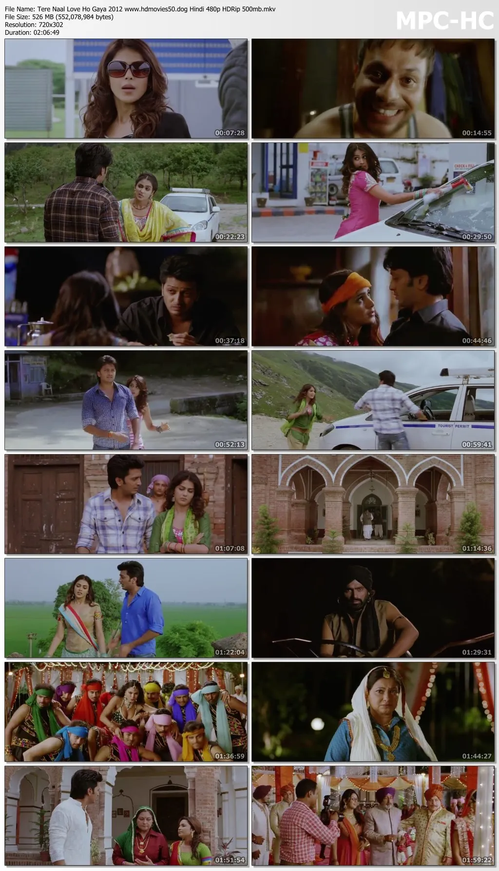 Tere Naal Love Ho Gaya 2012 Hindi 1080p HDRip 2.4GB Download