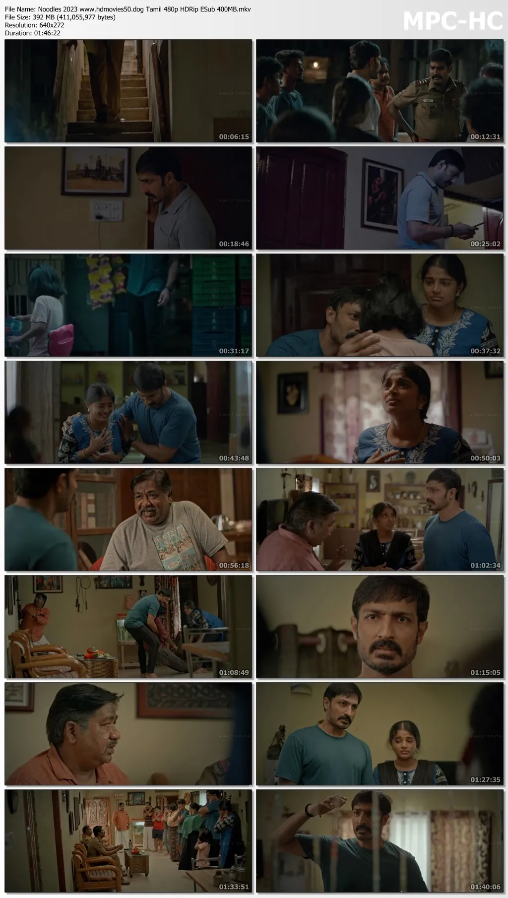 Noodles 2023 Tamil 480p HDRip ESub 400MB Download