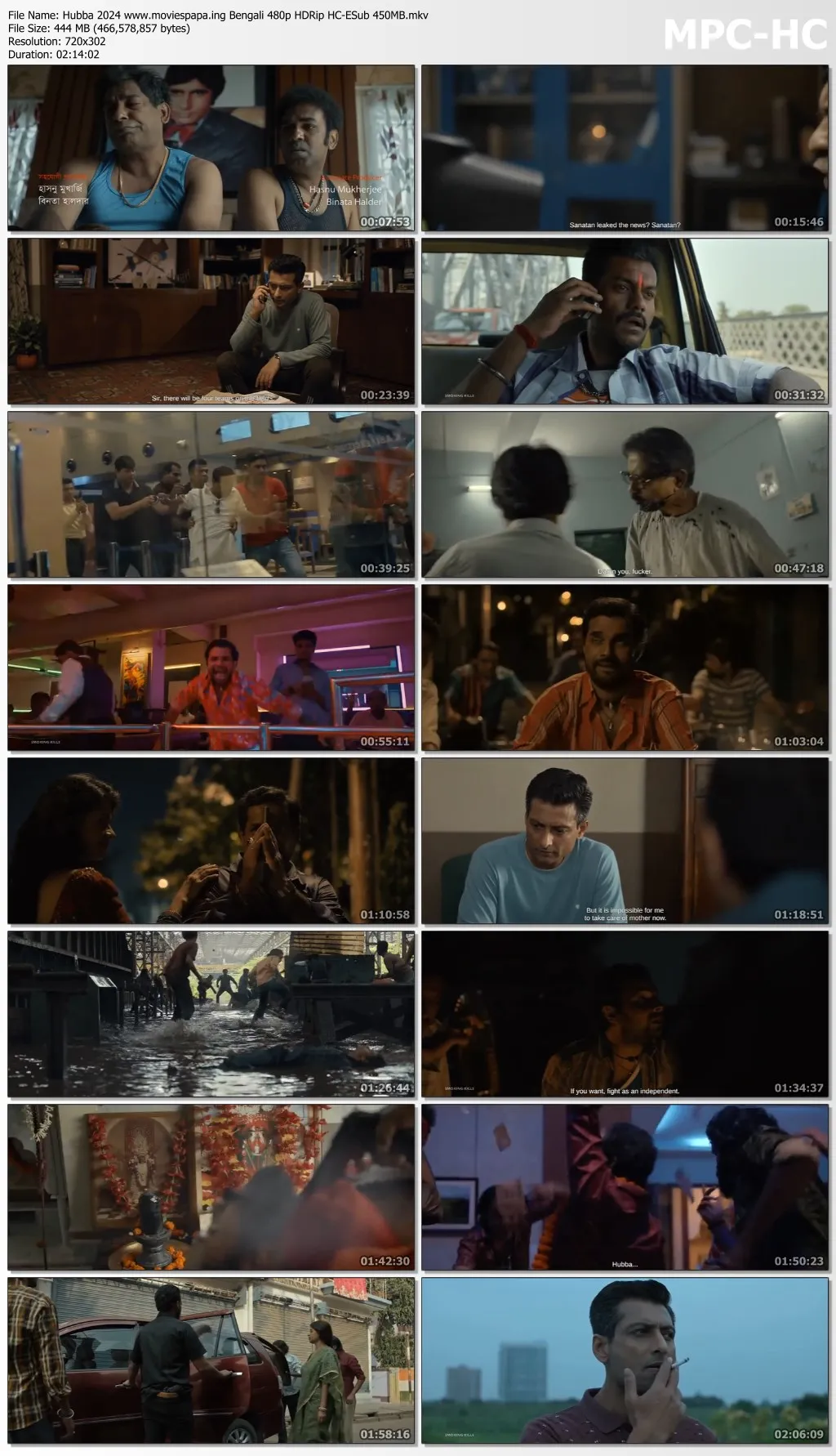 Hubba 2024 Bengali Movie 480p HDRip HC-ESub 450MB Download