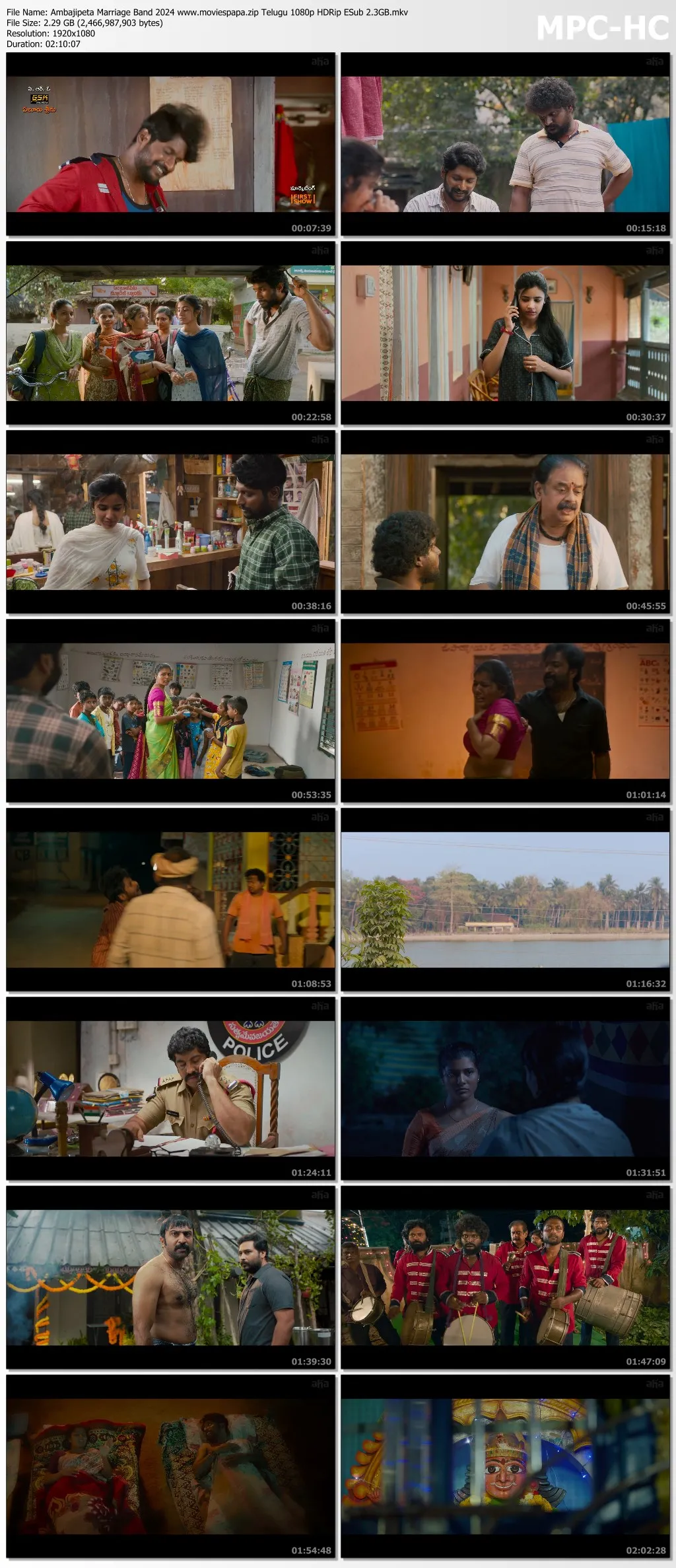 Ambajipeta Marriage Band 2024 Telugu 1080p | 720p | 480p HDRip ESub Download