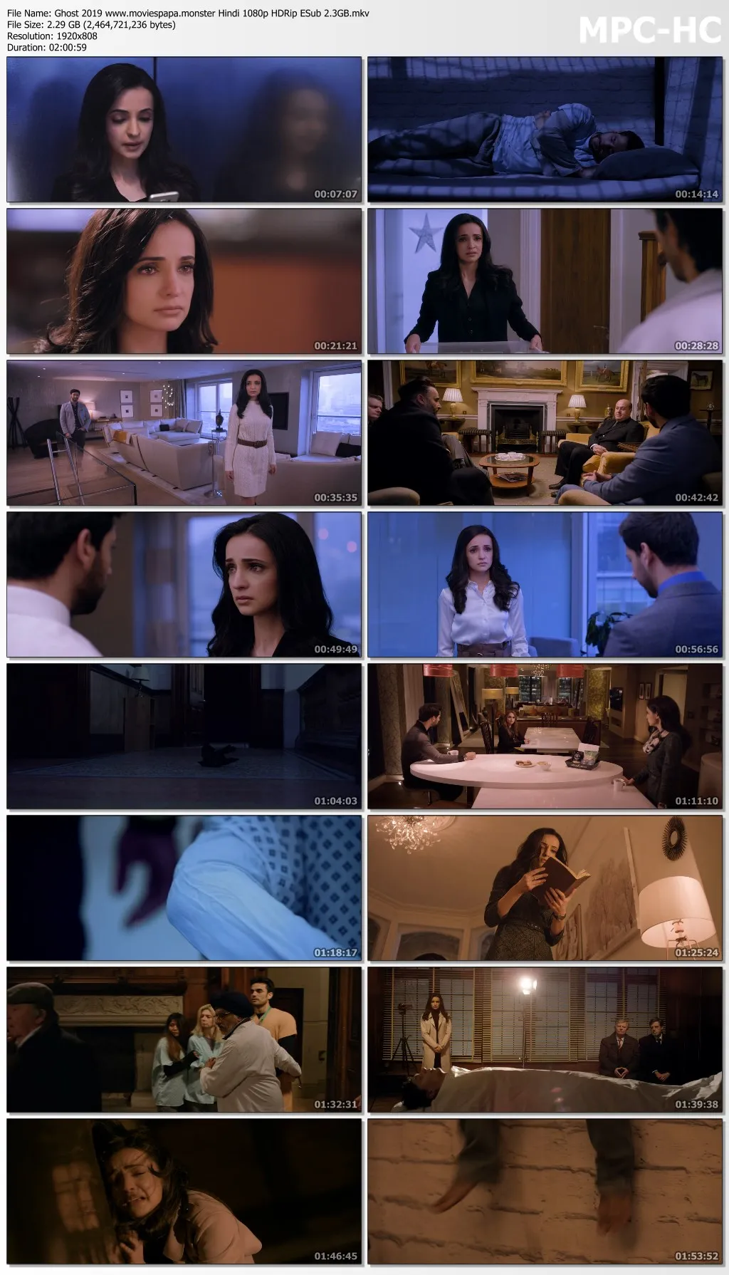 Ghost 2019 Hindi 1080p | 720p | 480p HDRip ESub Download