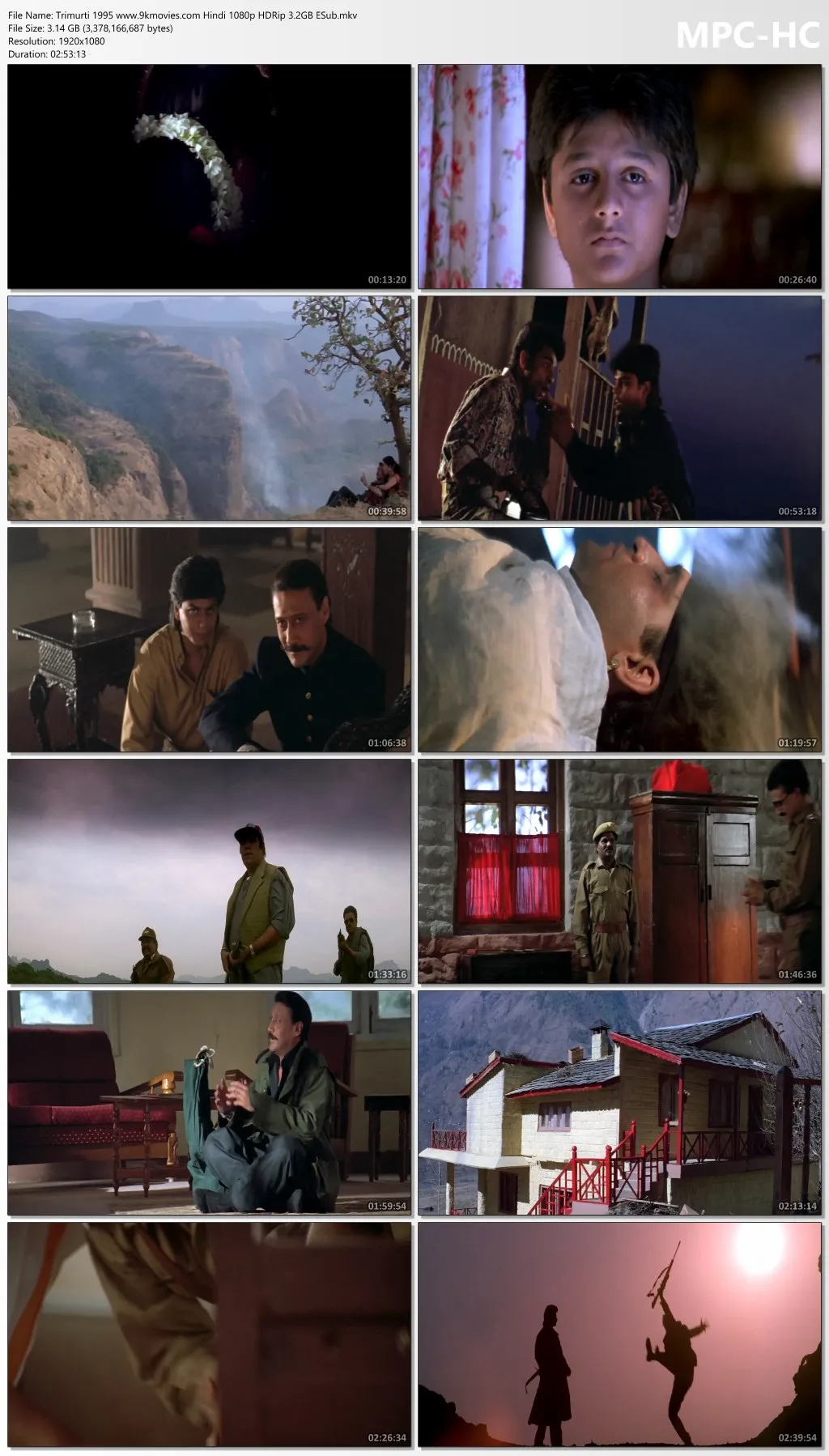 Trimurti 1995 Hindi 1080p | 720p | 480p HDRip ESub Download