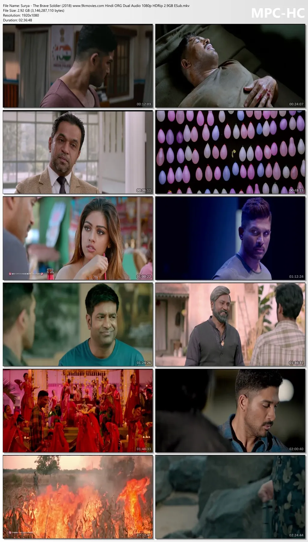 Surya The Brave Soldier 2018 Hindi ORG Dual Audio 1080p | 720p | 480p HDRip ESub Download