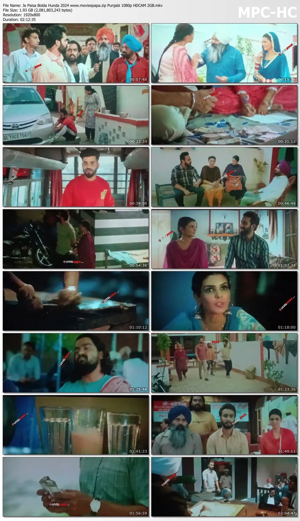 Je Paisa Bolda Hunda 2024 Punjabi 1080p | 720p | 480p HDCAM Download