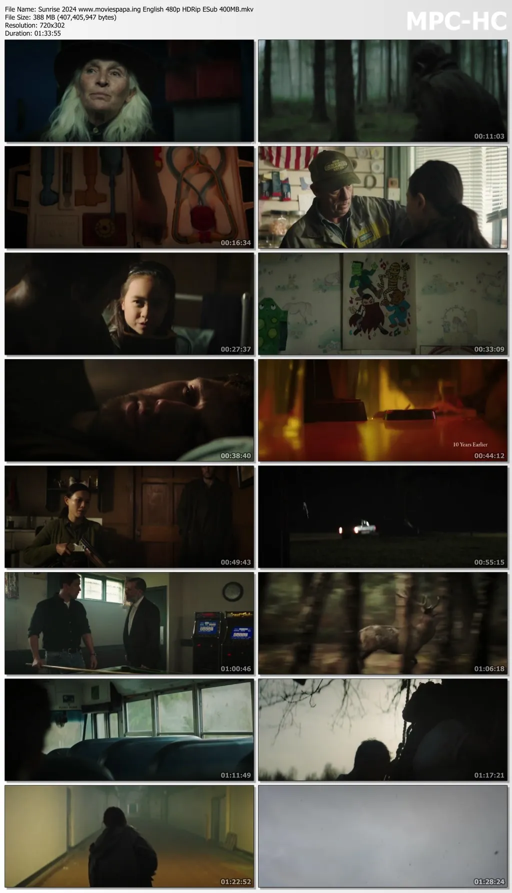 Sunrise 2024 English 480p HDRip ESub 400MB Download