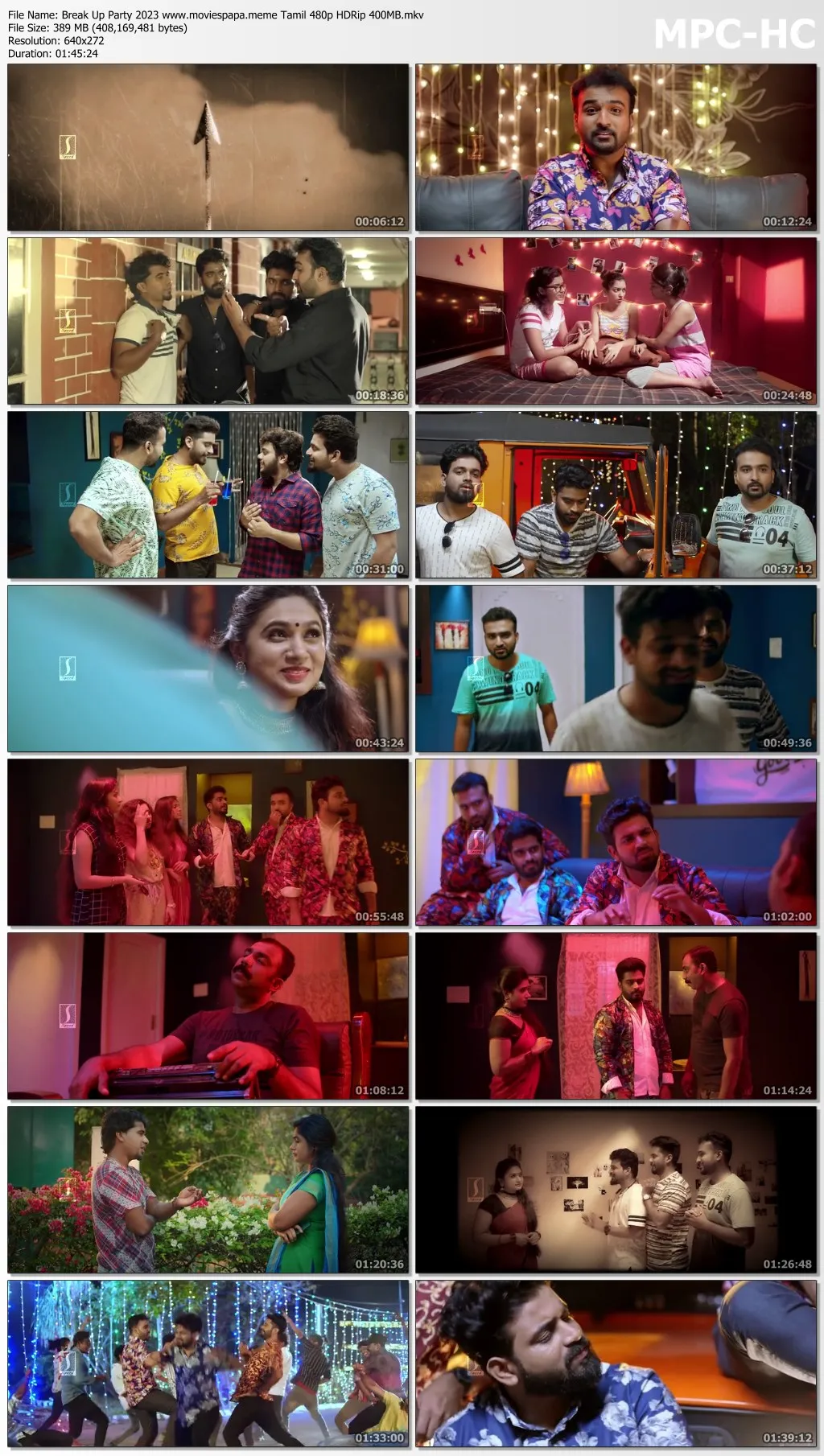 Break Up Party 2023 Tamil 480p HDRip 400MB Download