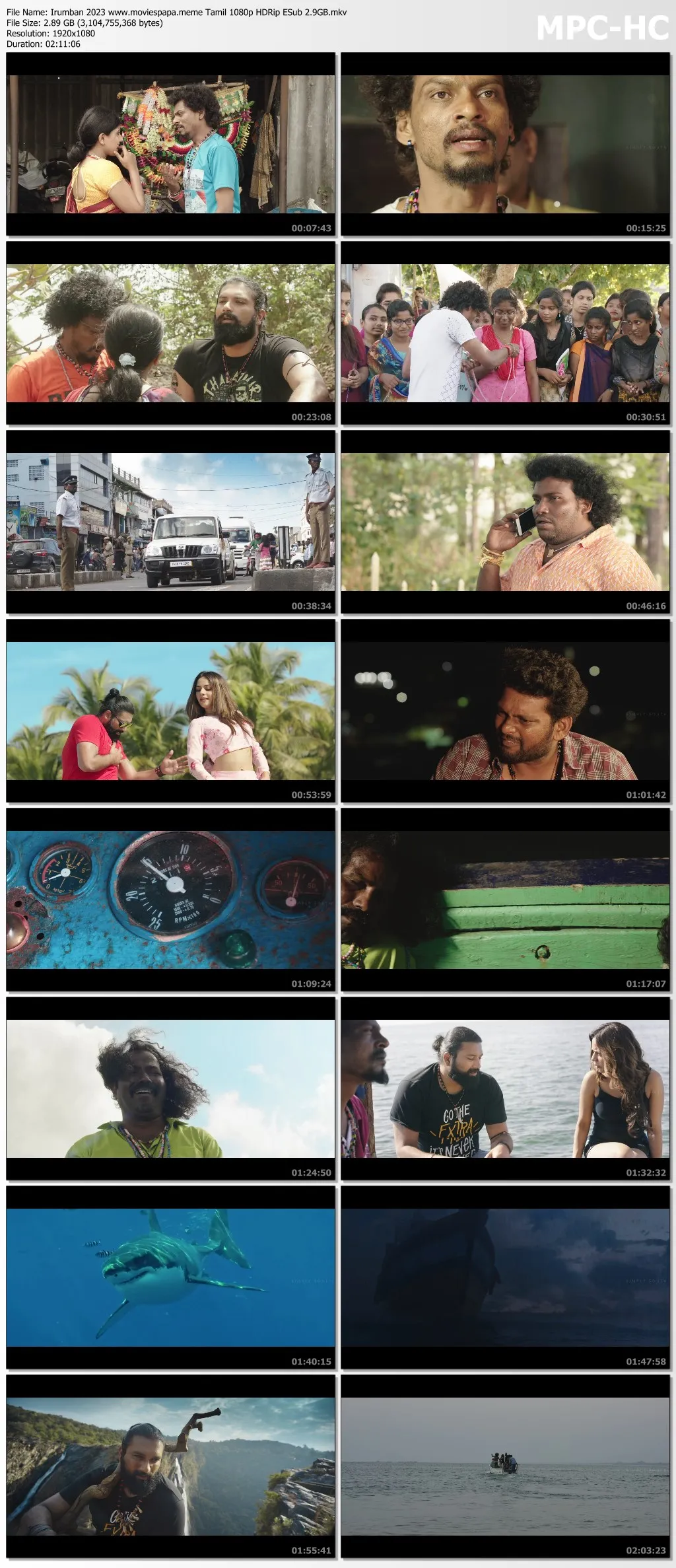 Irumban 2023 Tamil 1080p | 720p | 480p HDRip ESub Download