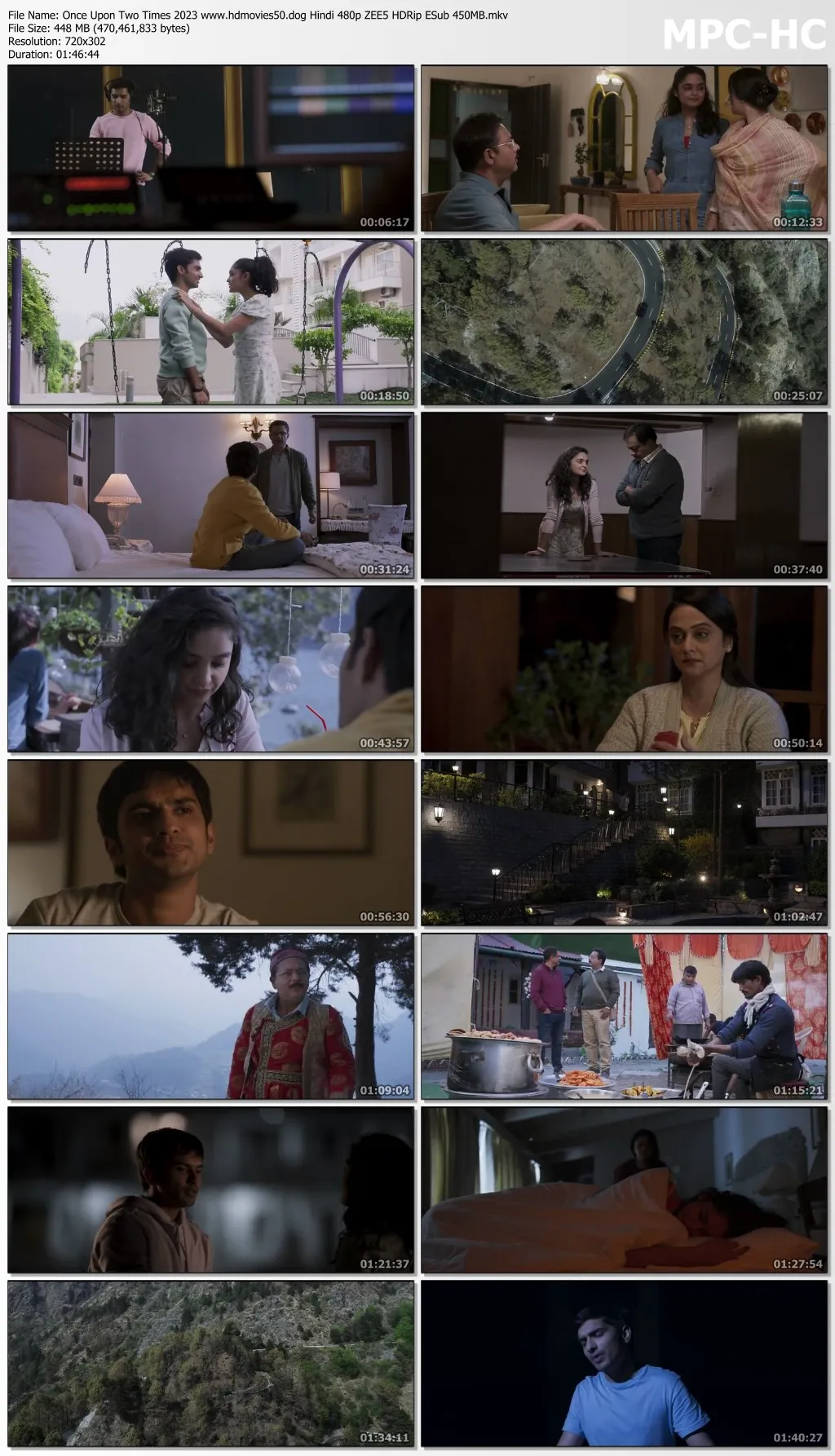 Once Upon Two Times 2023 Hindi 720p ZEE5 HDRip ESub 1GB Download