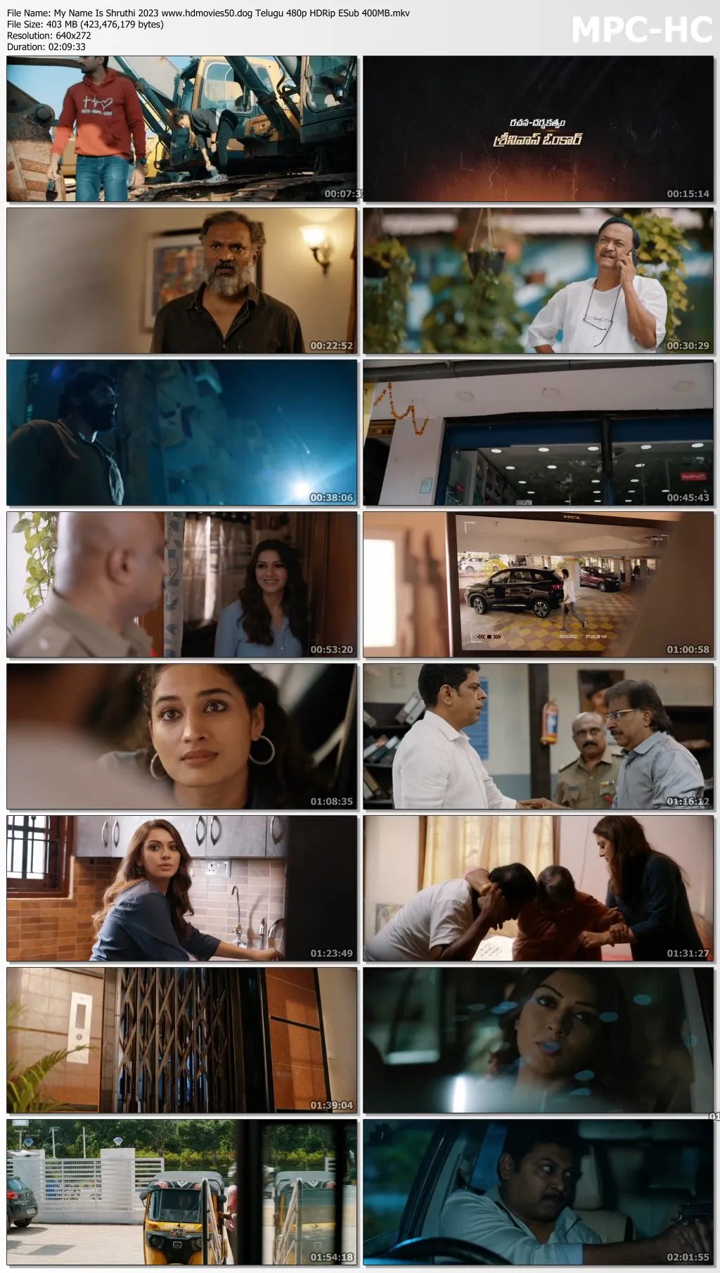 My Name Is Shruthi 2023 Telugu 1080p HDRip ESub 1.9GB Download