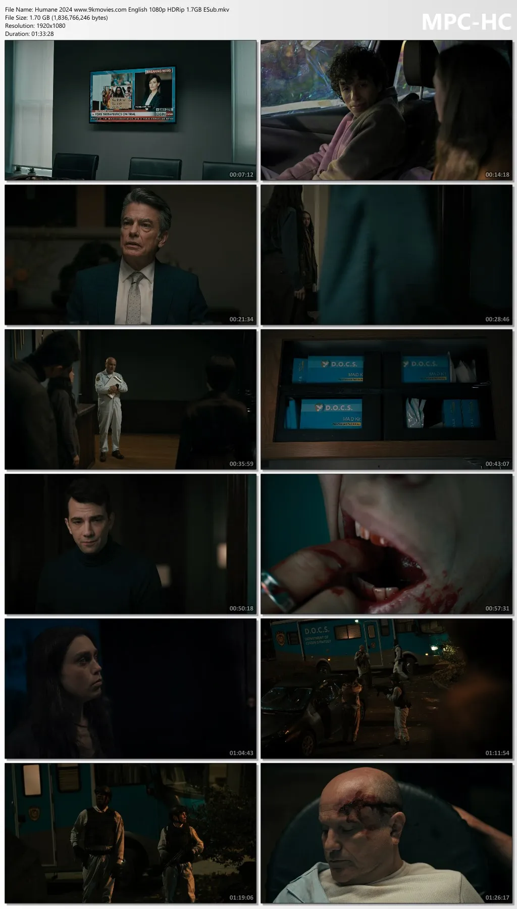 Humane 2024 English 1080p | 720p | 480p HDRip ESub Download