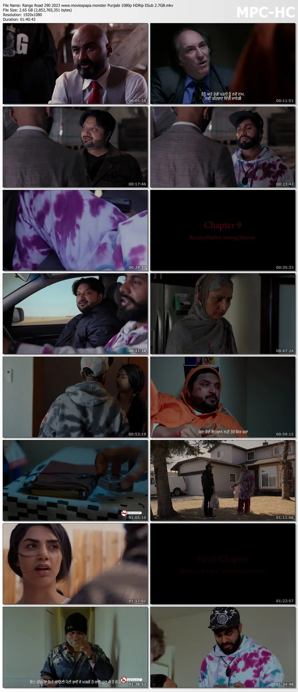 Range Road 290 2023 Punjabi 1080p | 720p | 480p HDRip ESub Download