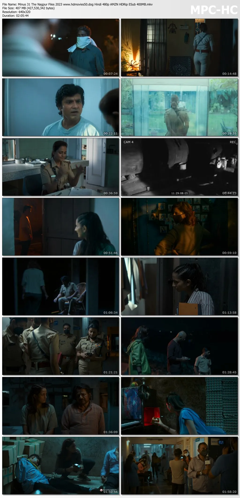 Minus 31 The Nagpur Files 2023 Hindi 480p AMZN HDRip ESub 400MB Download