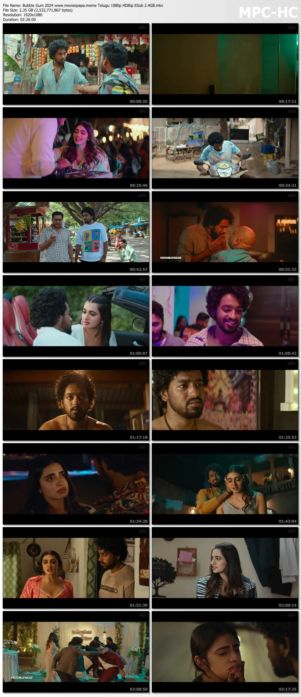 Bubble Gum 2024 Telugu 1080p | 720p | 480p HDRip ESub Download