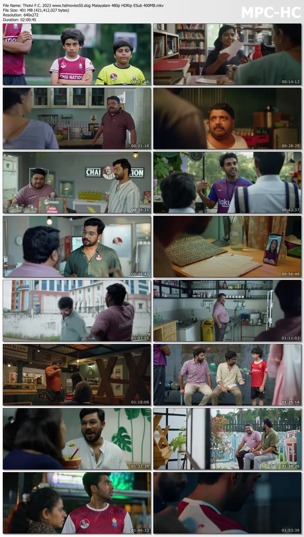 Tholvi F.C. 2023 Malayalam 1080p HDRip ESub 2.5GB Download