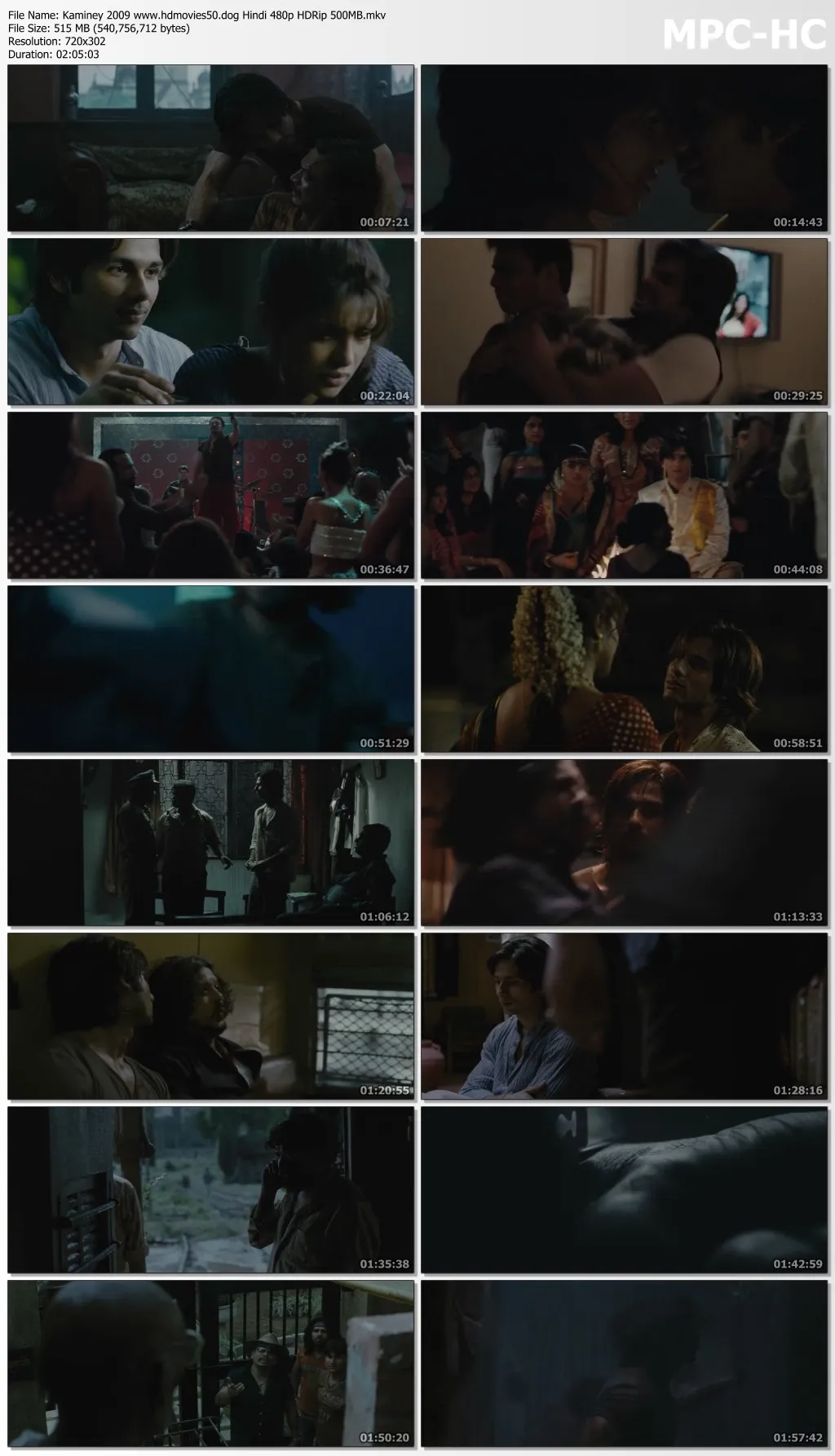 Kaminey 2009 Hindi 720p HDRip 1.1GB Download