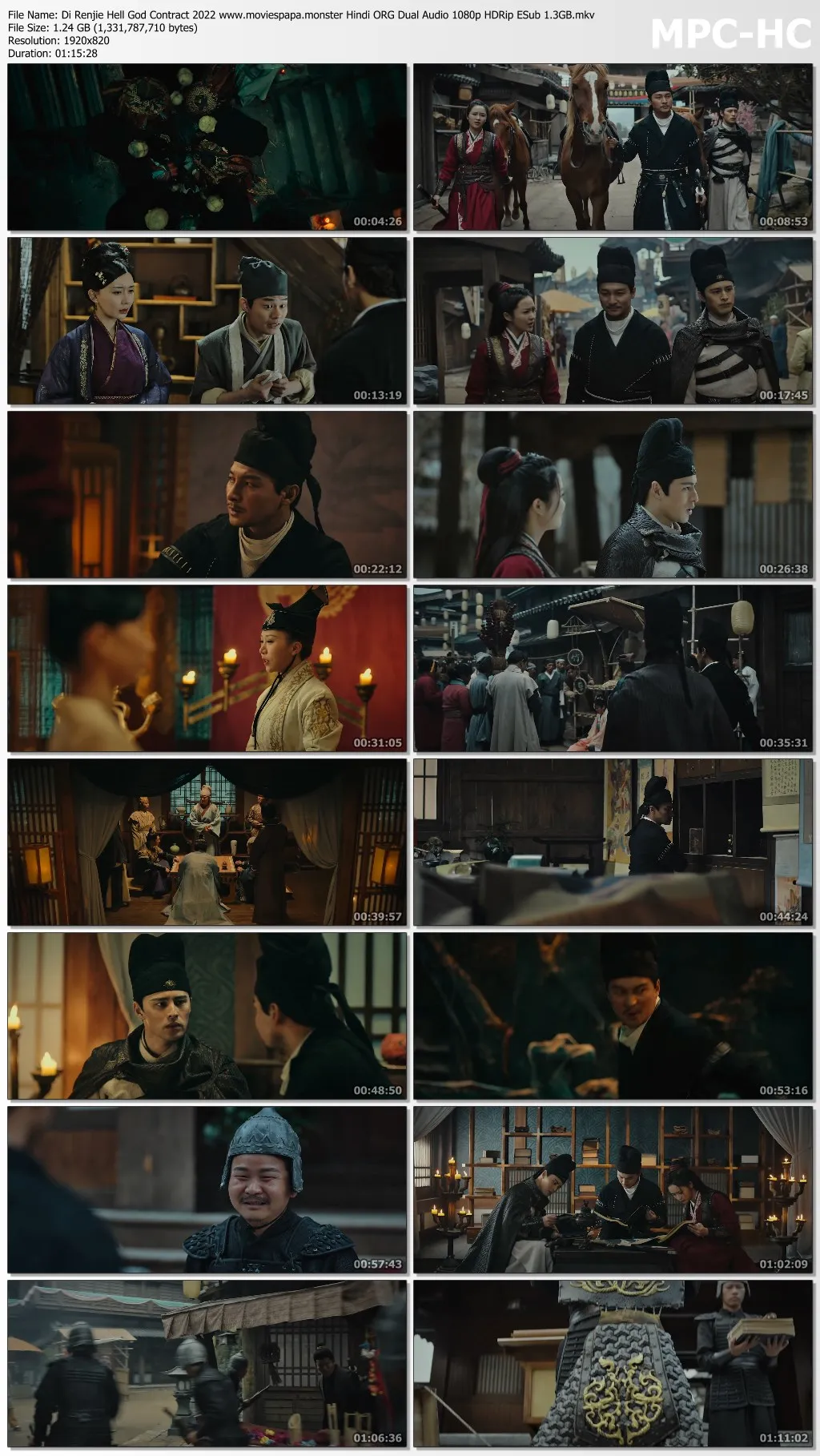 Di Renjie Hell God Contract 2022 Hindi ORG Dual Audio 1080p | 720p | 480p HDRip ESub Download